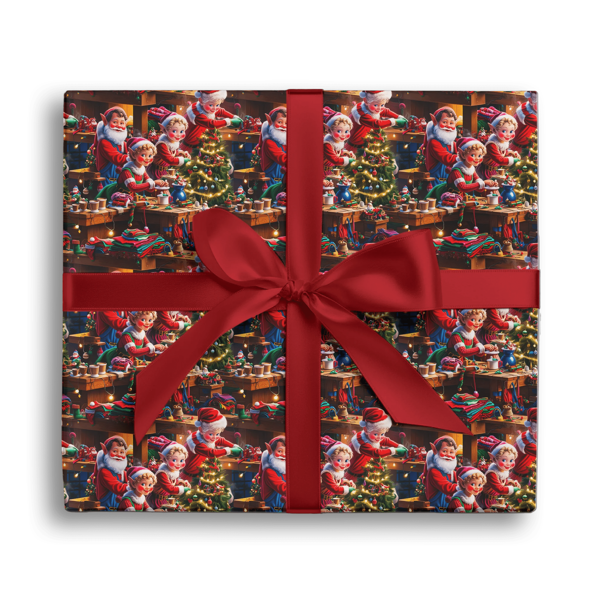 Sleigh the Wrap Game Gift Wrapping Paper