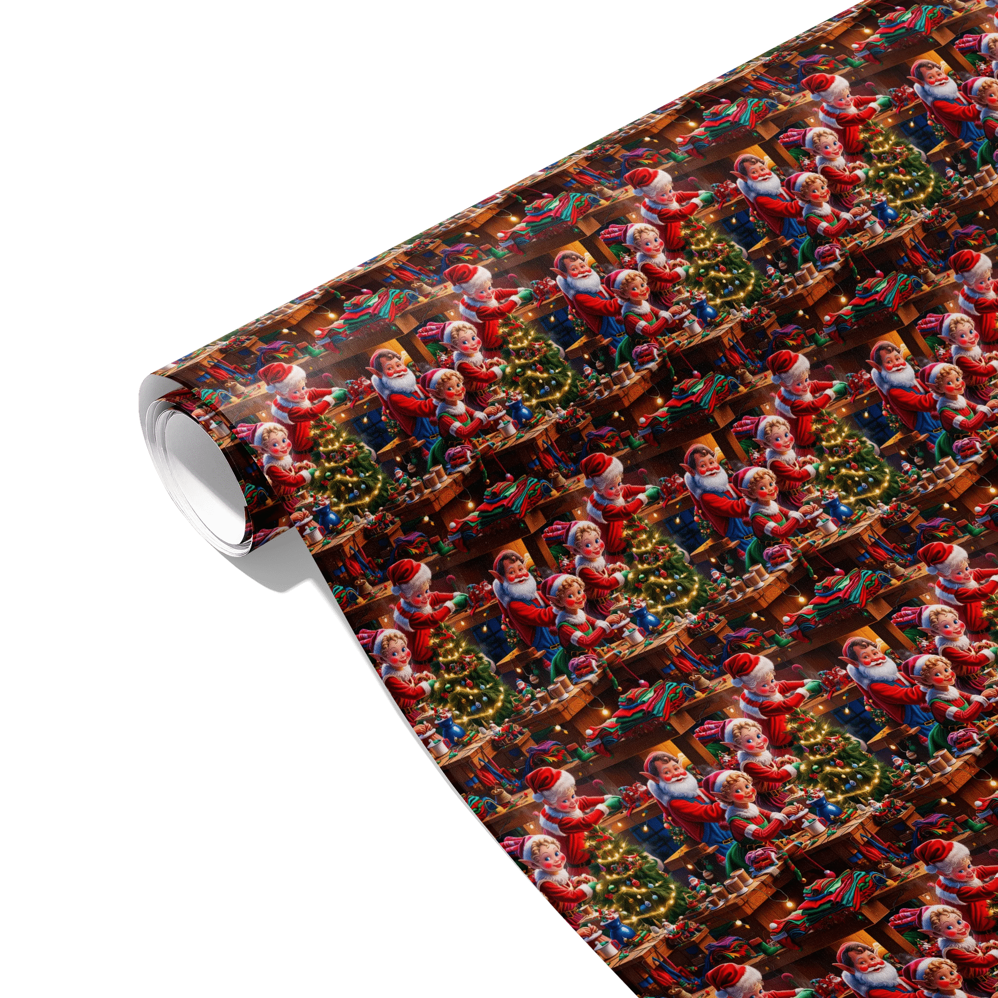 Sleigh the Wrap Game Gift Wrapping Paper