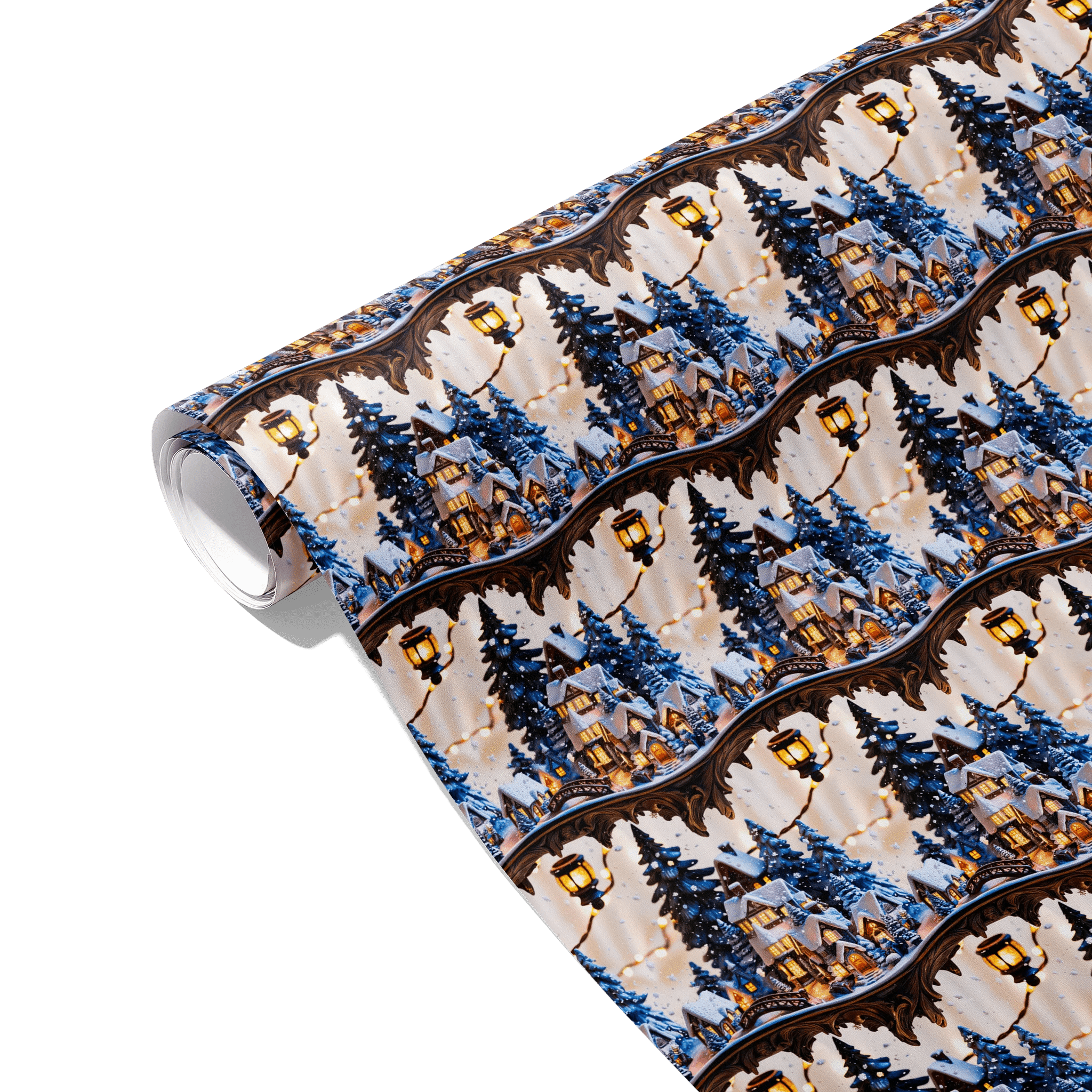 Frosted Welcome Gift Wrapping Paper