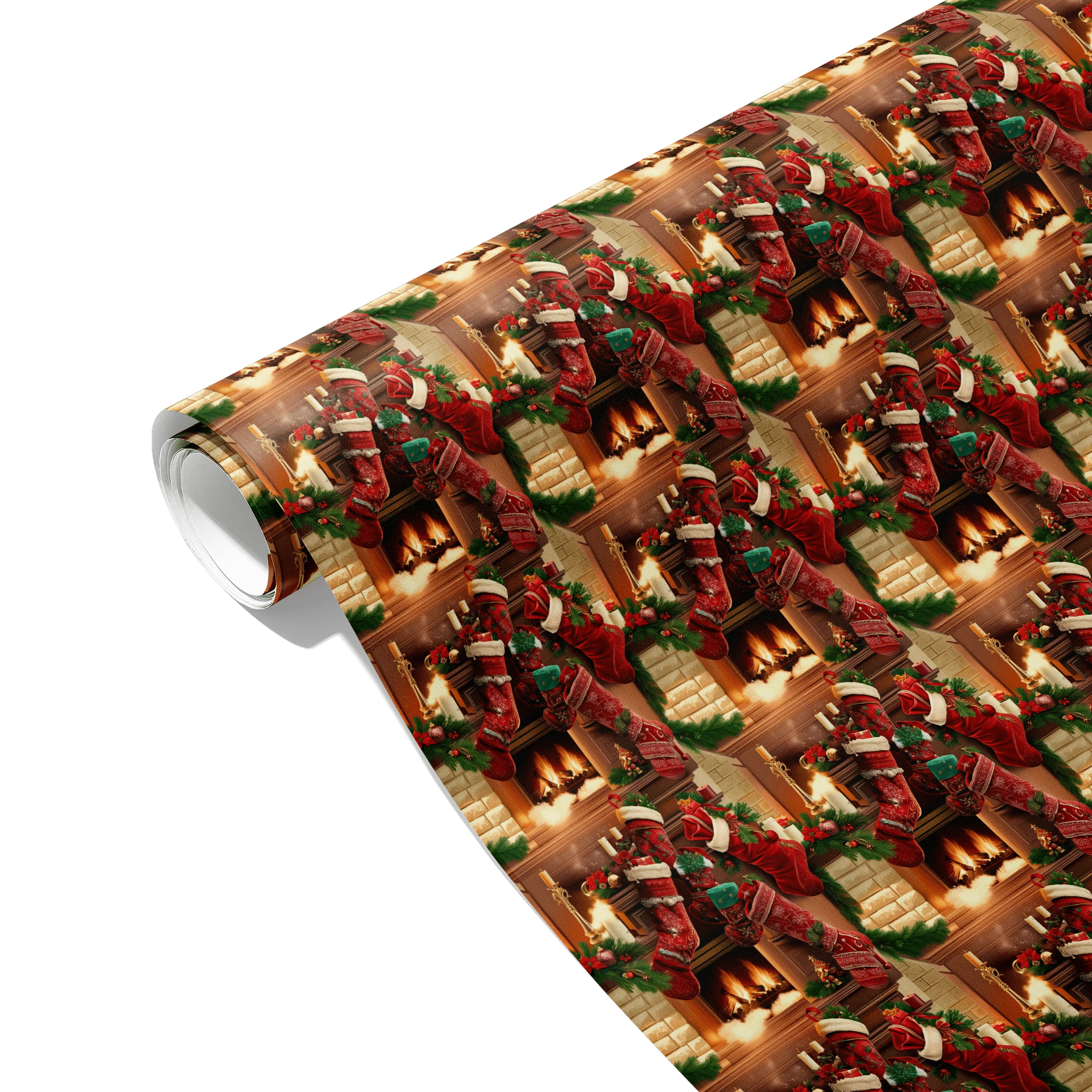 Stocking Up Smiles Gift Wrapping Paper