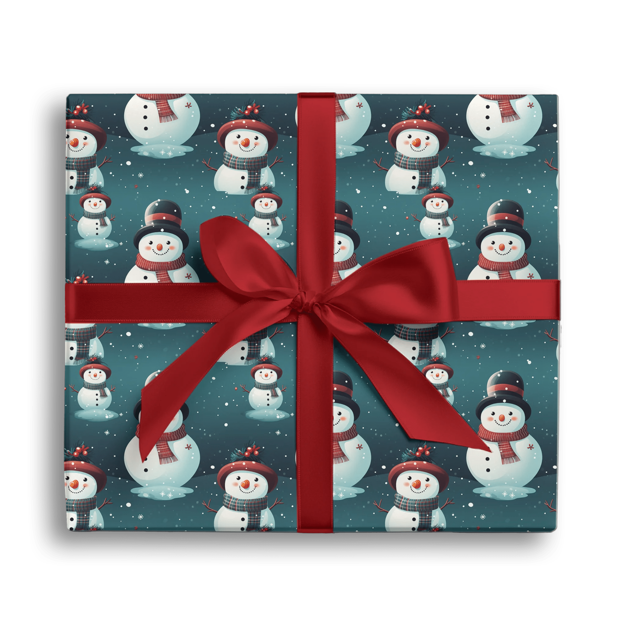 Snow Many Thanks Gift Wrapping Paper