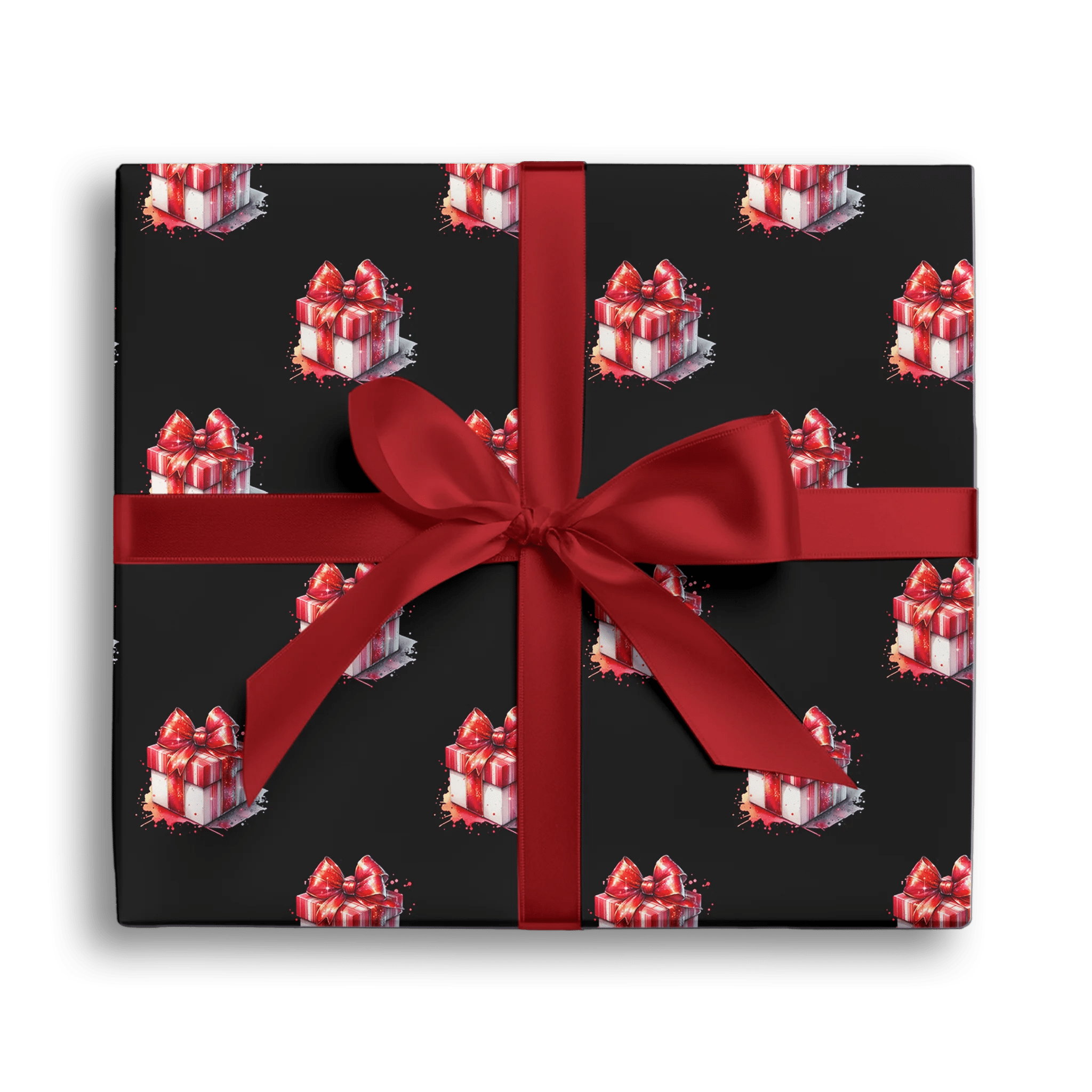 Bow Tied Up Gift Wrapping Paper
