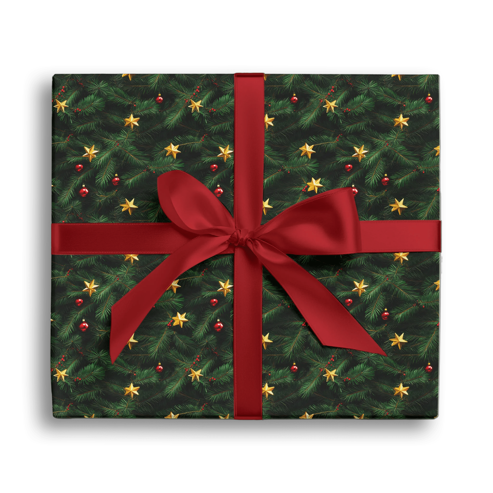 Pine Line Up Gift Wrapping Paper
