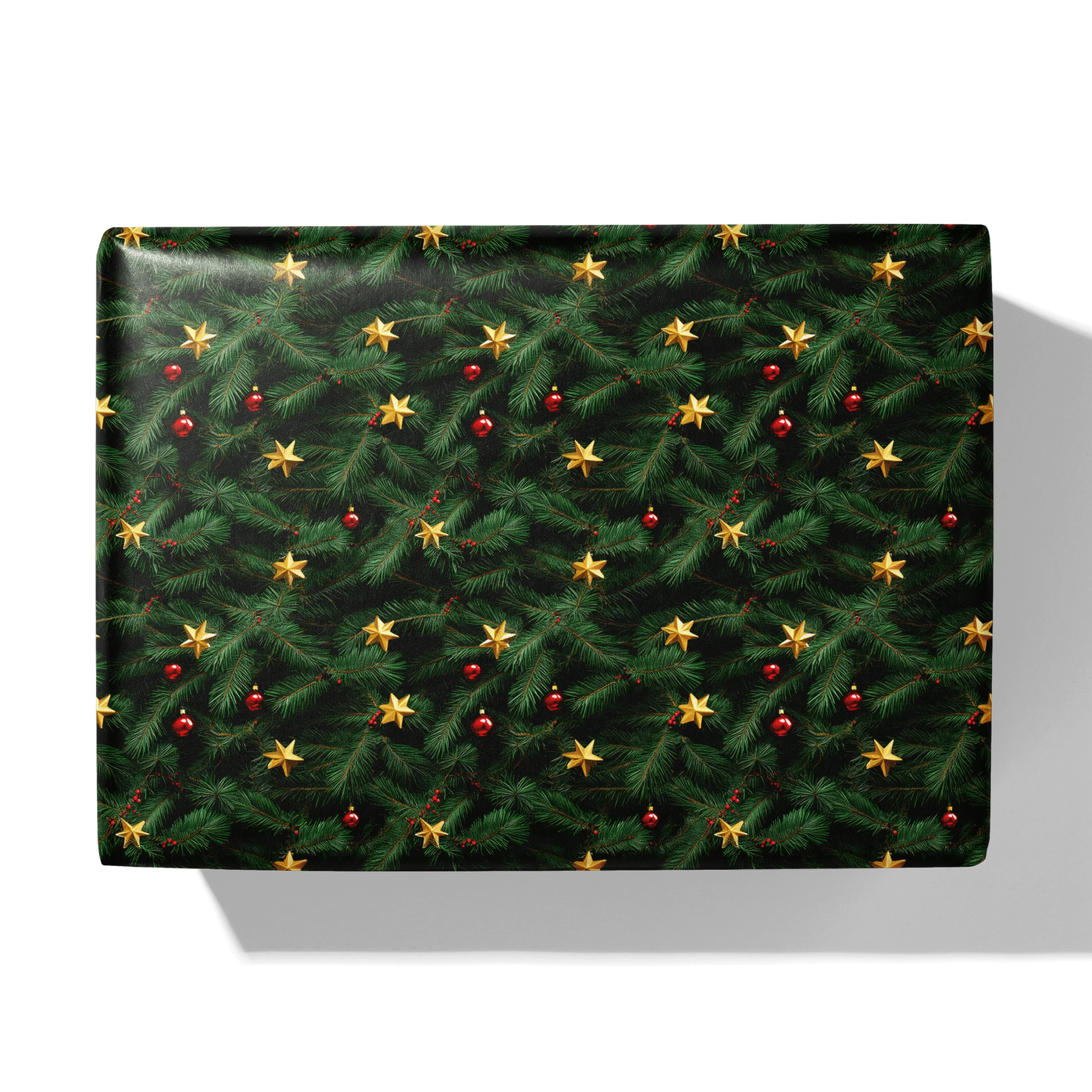 Pine Line Up Gift Wrapping Paper