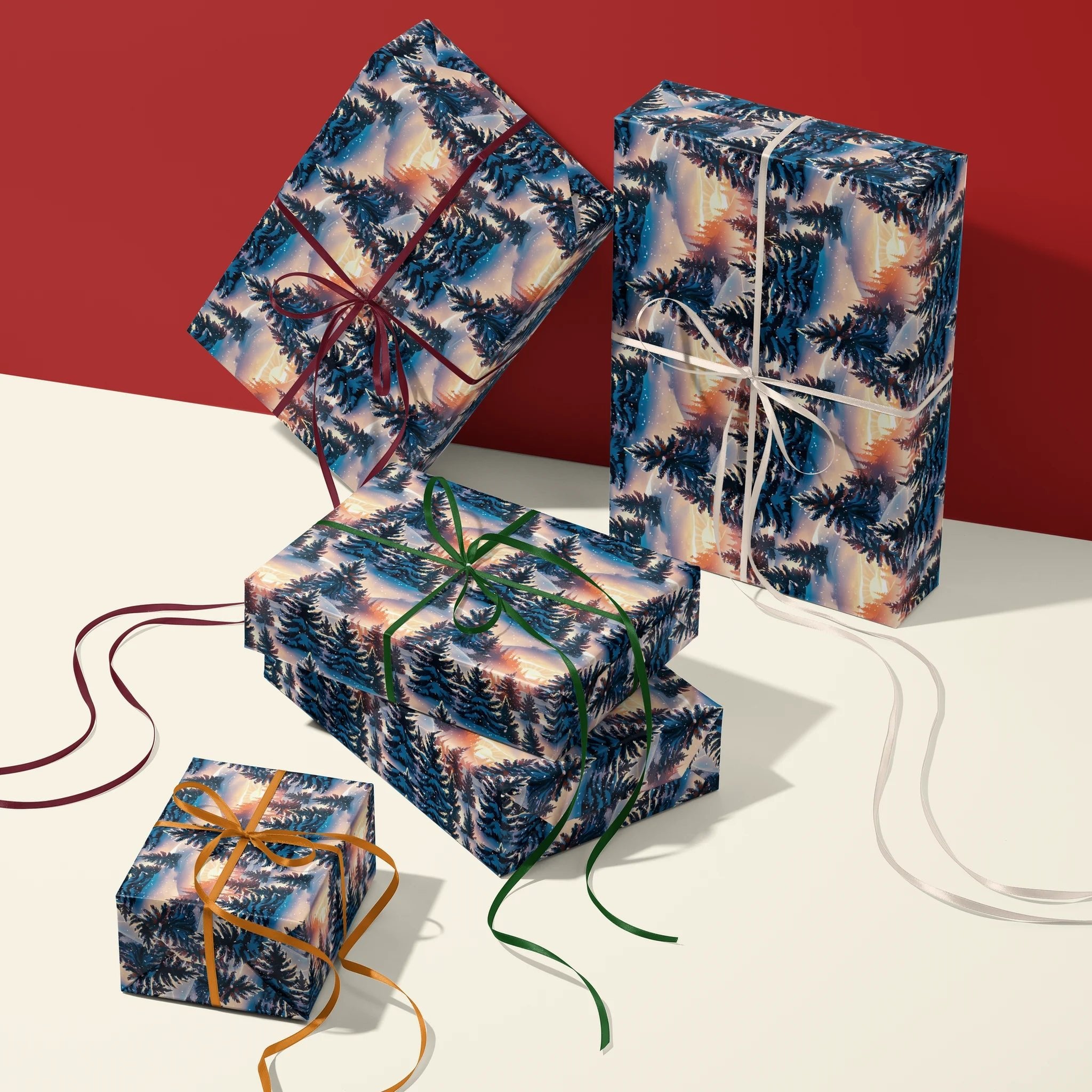 Tree Mendous Gift Wrapping Paper