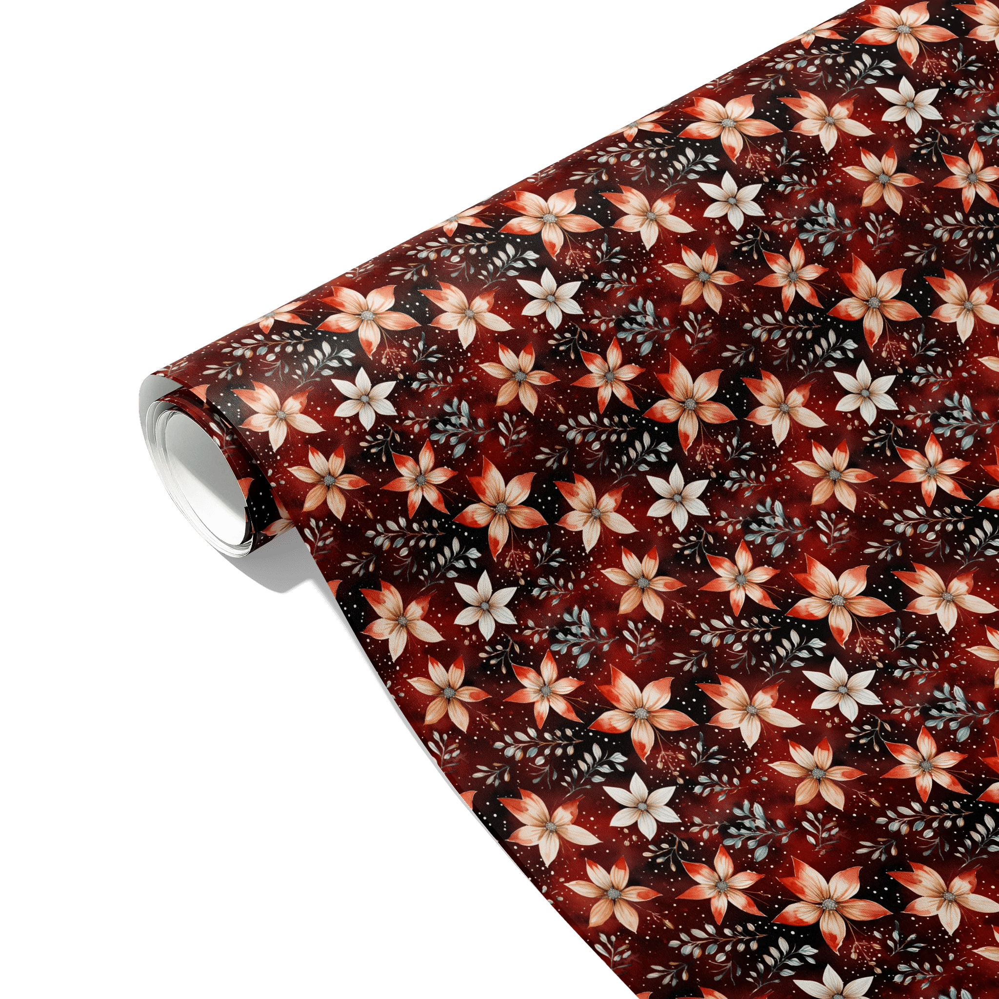 Merry Botanica Gift Wrapping Paper