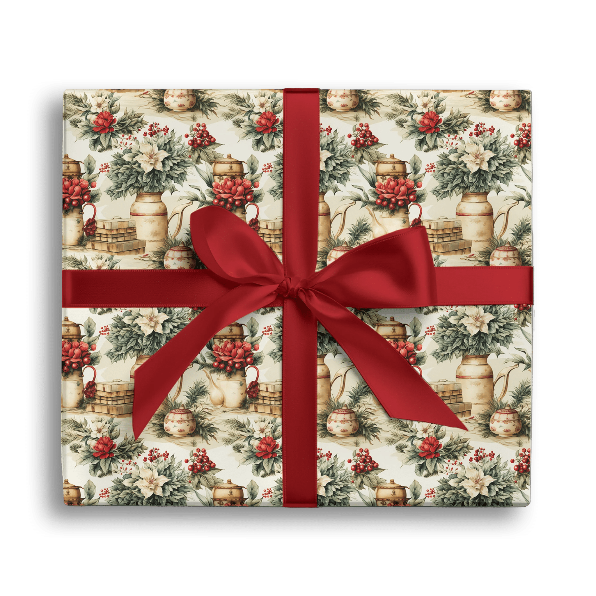 Cozy Hearth Gift Wrapping Paper