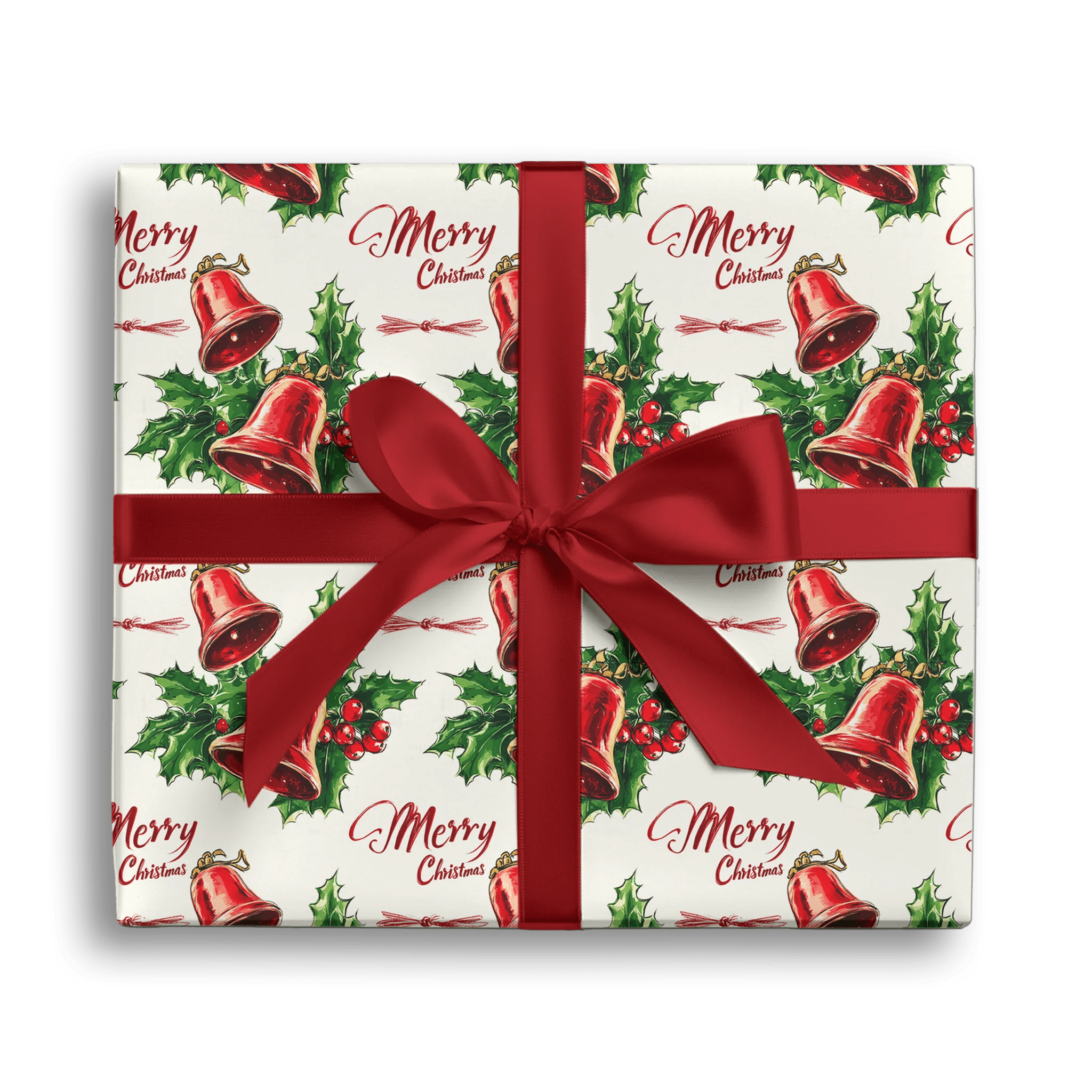 Holly-Day Herald Gift Wrapping Paper