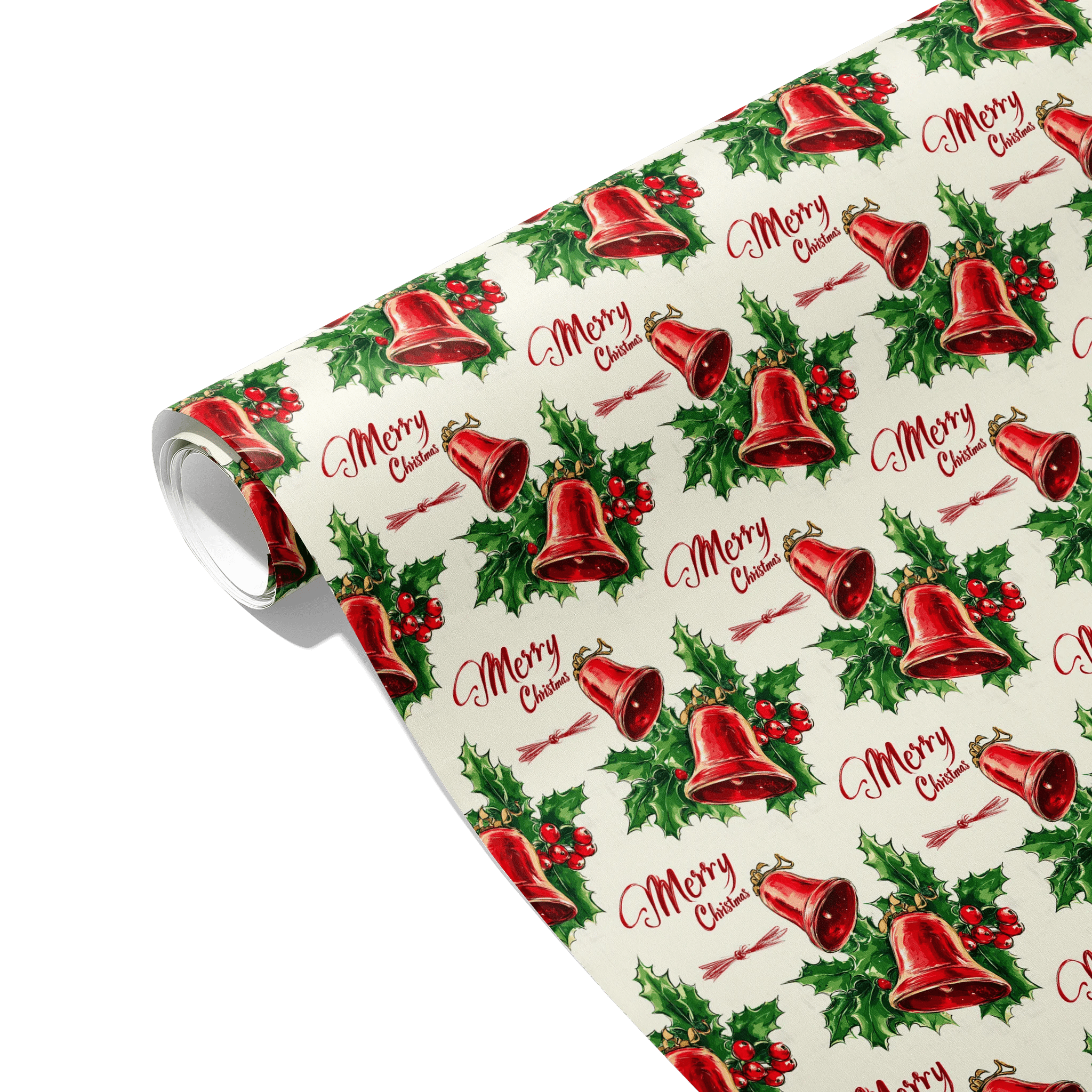 Holly-Day Herald Gift Wrapping Paper