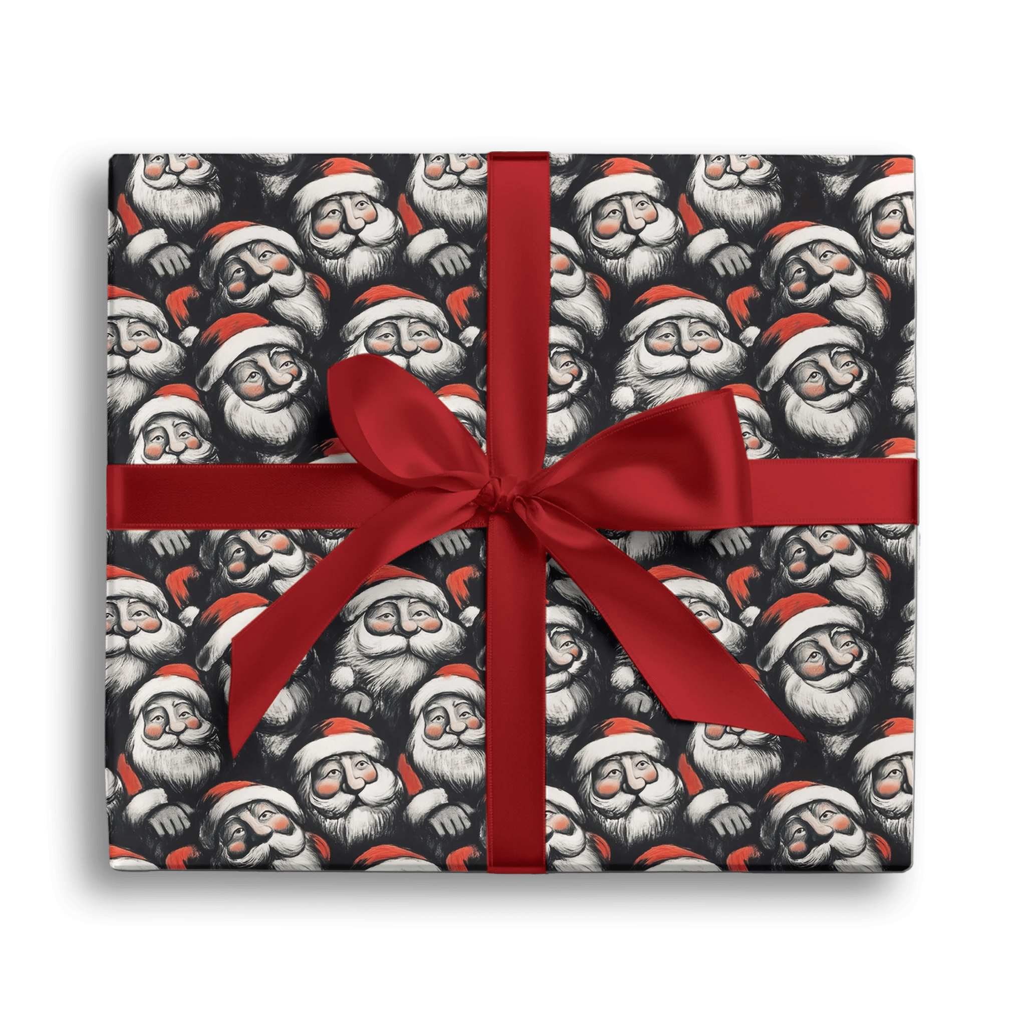 Secret Santa Squad Gift Wrapping Paper