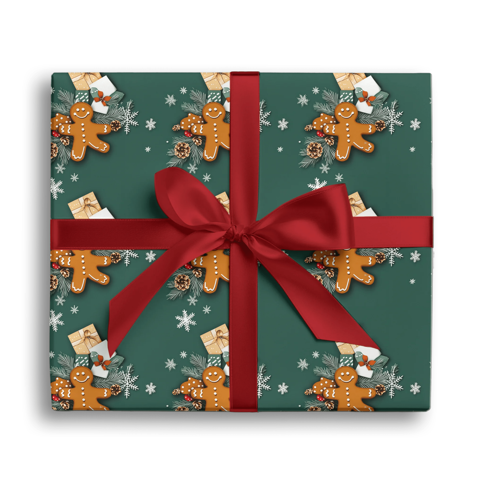Gingerbread Groove Gift Wrapping Paper