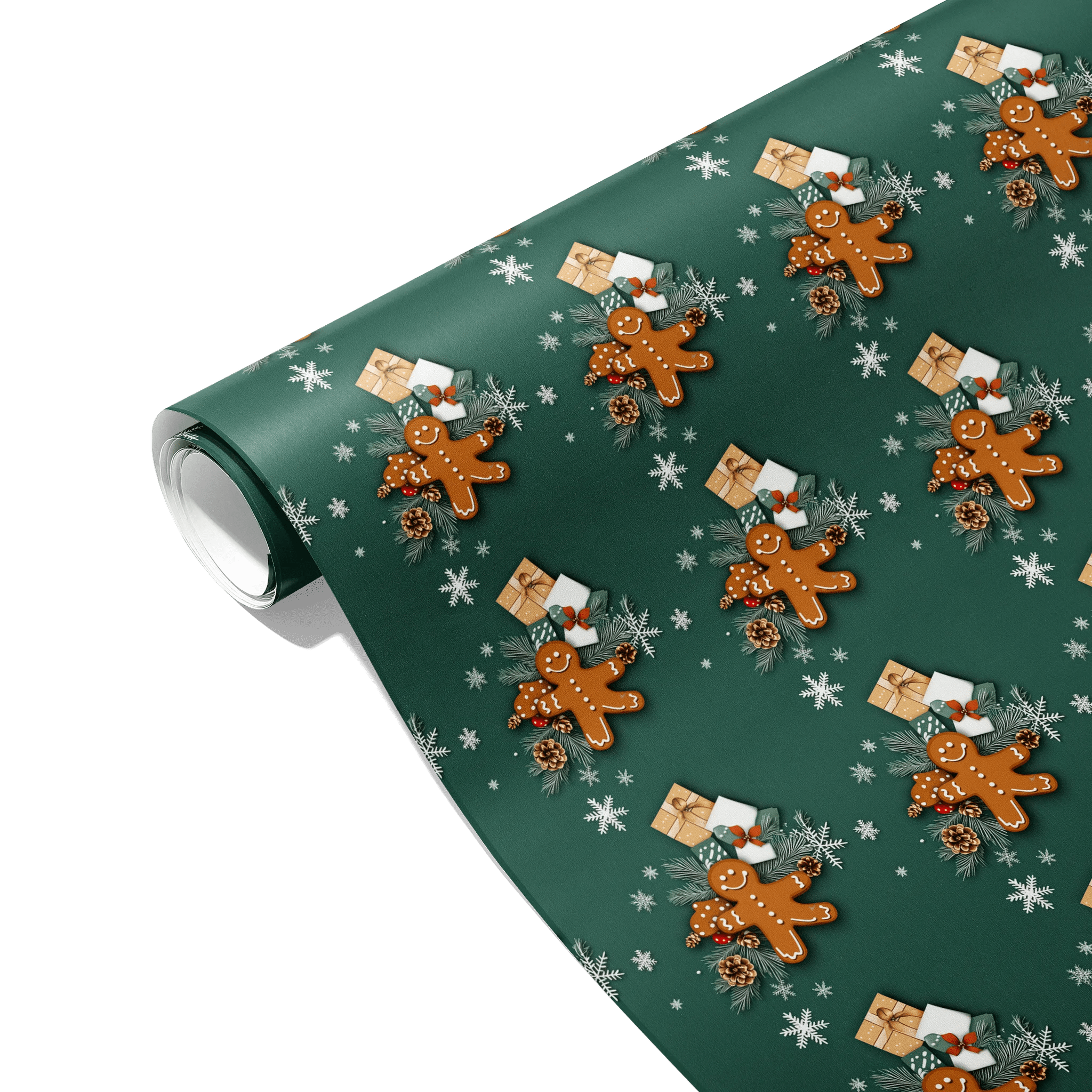 Gingerbread Groove Gift Wrapping Paper