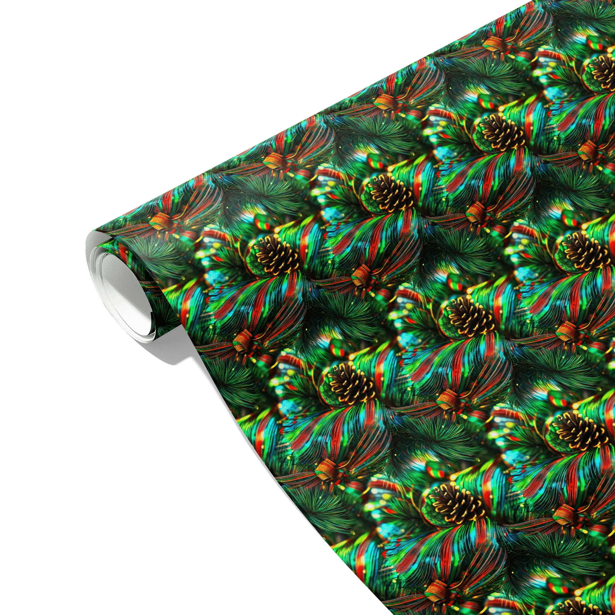 Pine-ing for Christmas Gift Wrapping Paper