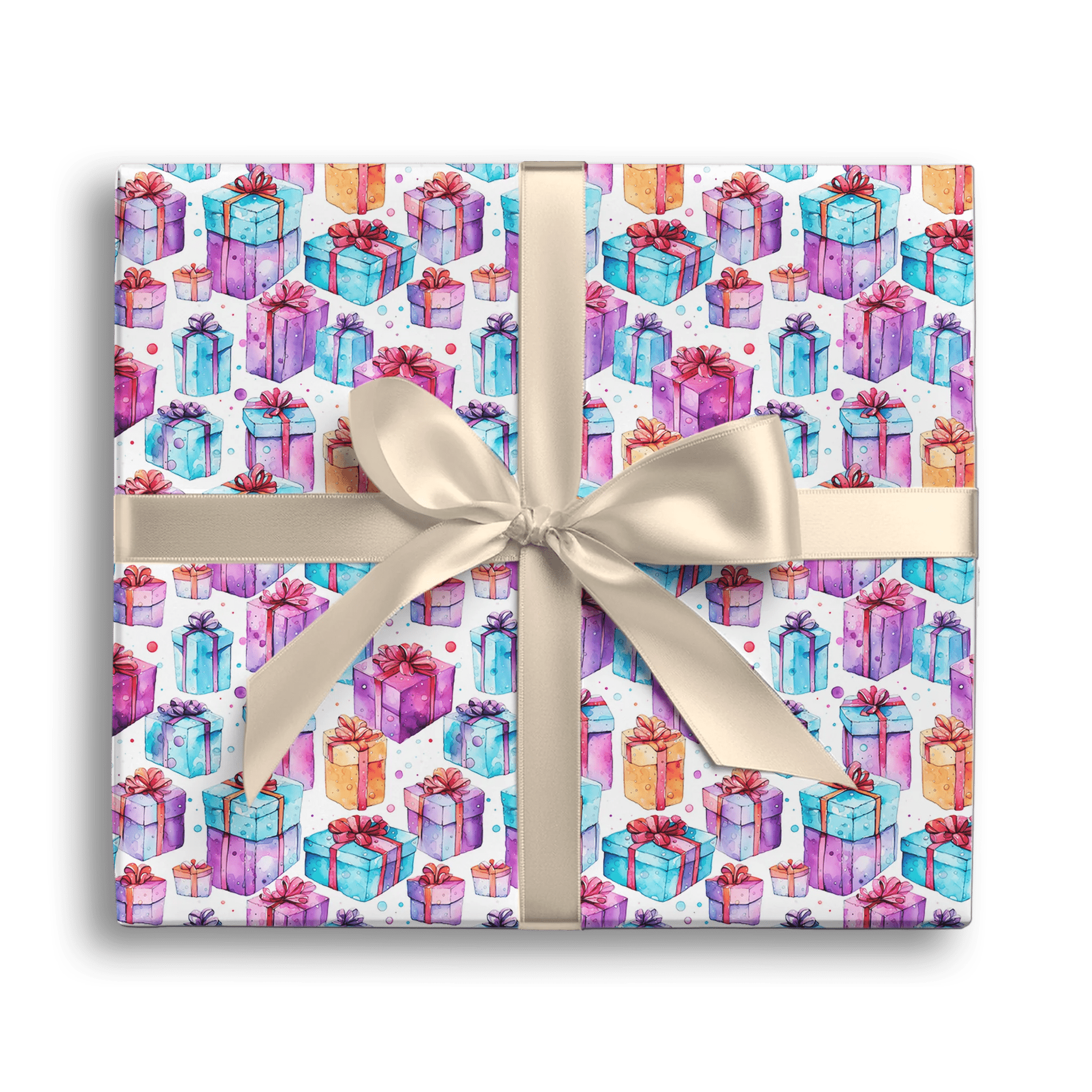 Sleigh the Bow Gift Wrapping Paper