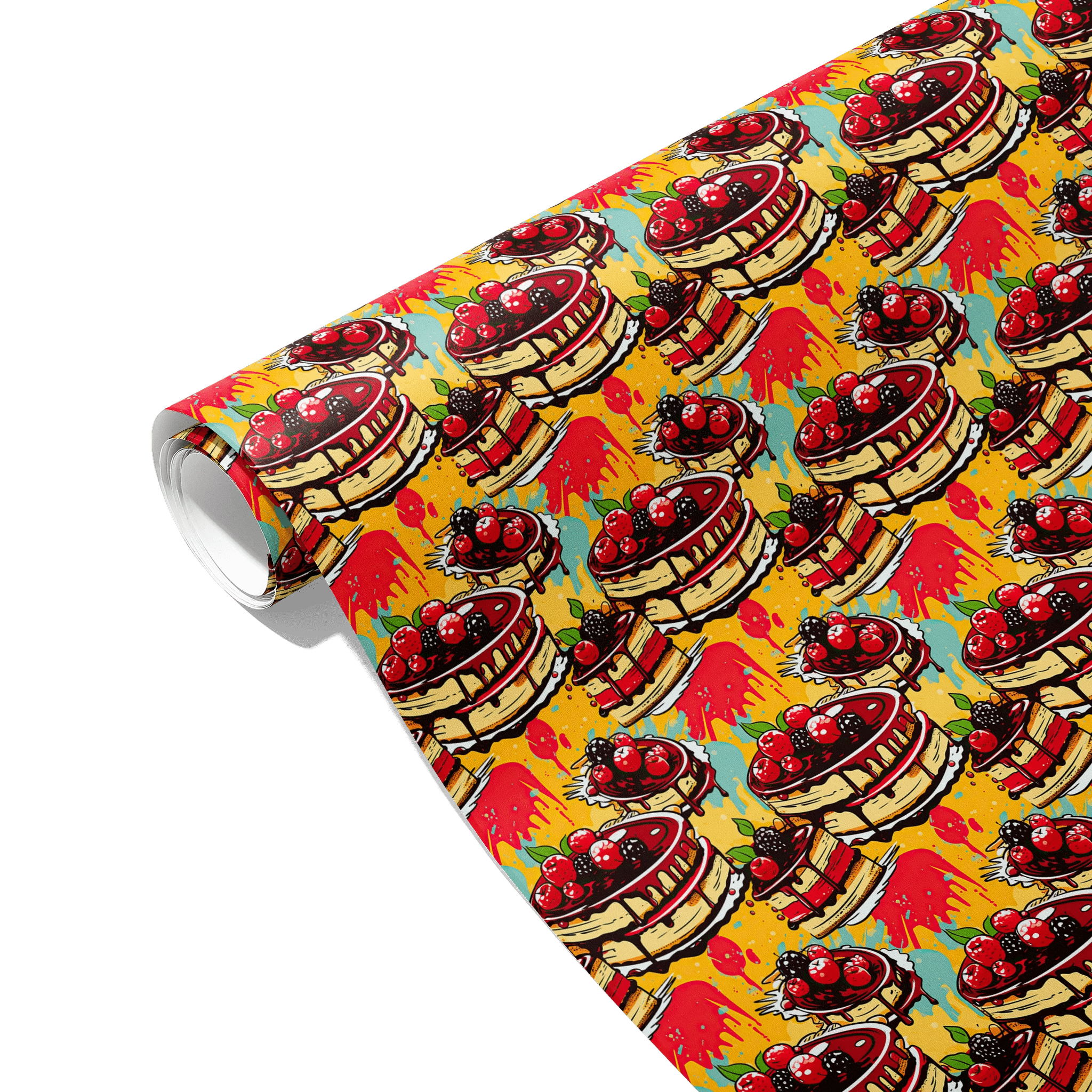Merry Cakemas Gift Wrapping Paper