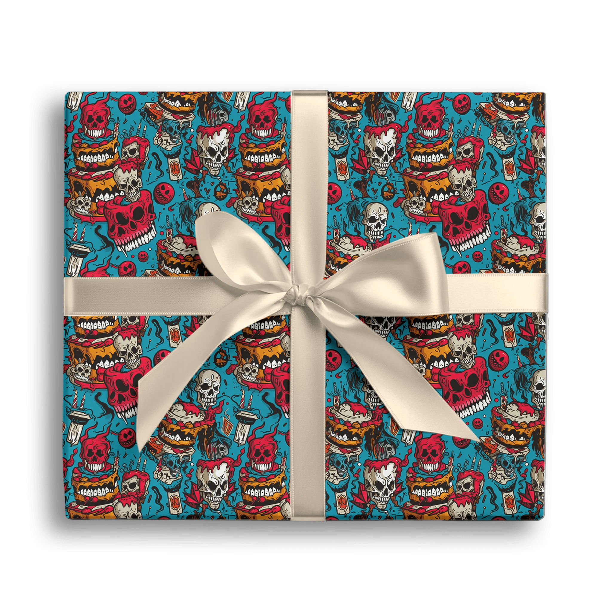 Cakewalk Creeps Gift Wrapping Paper