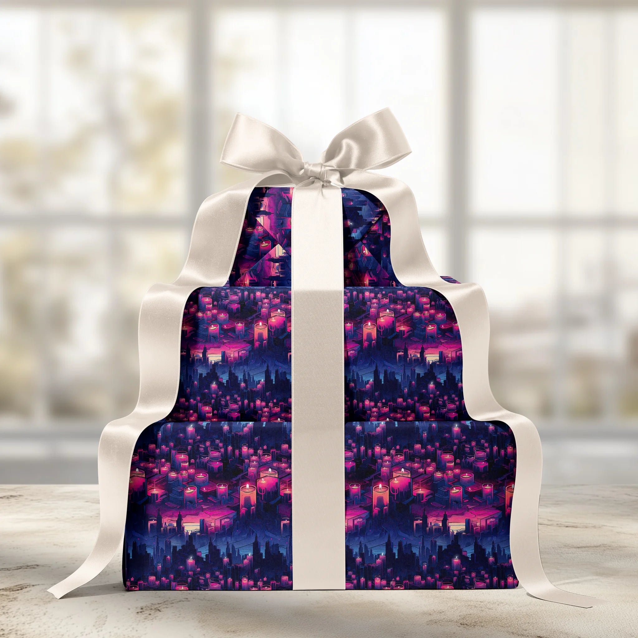 City of Wraps Gift Wrapping Paper