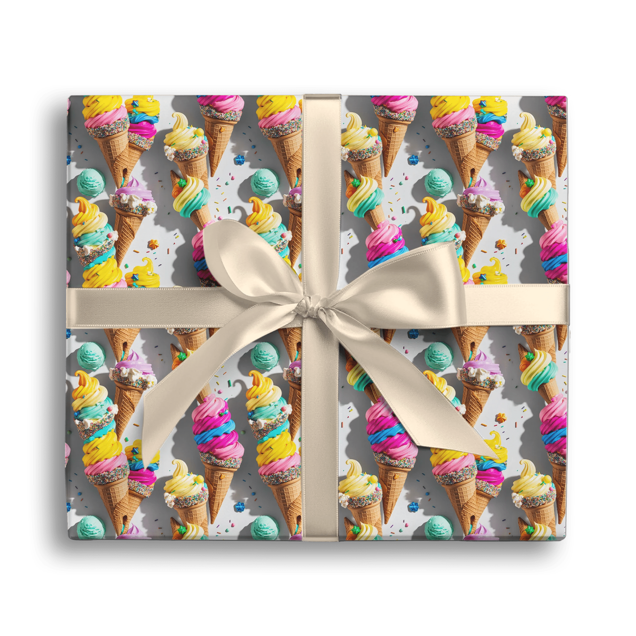 Scoop There It Is Gift Wrapping Paper