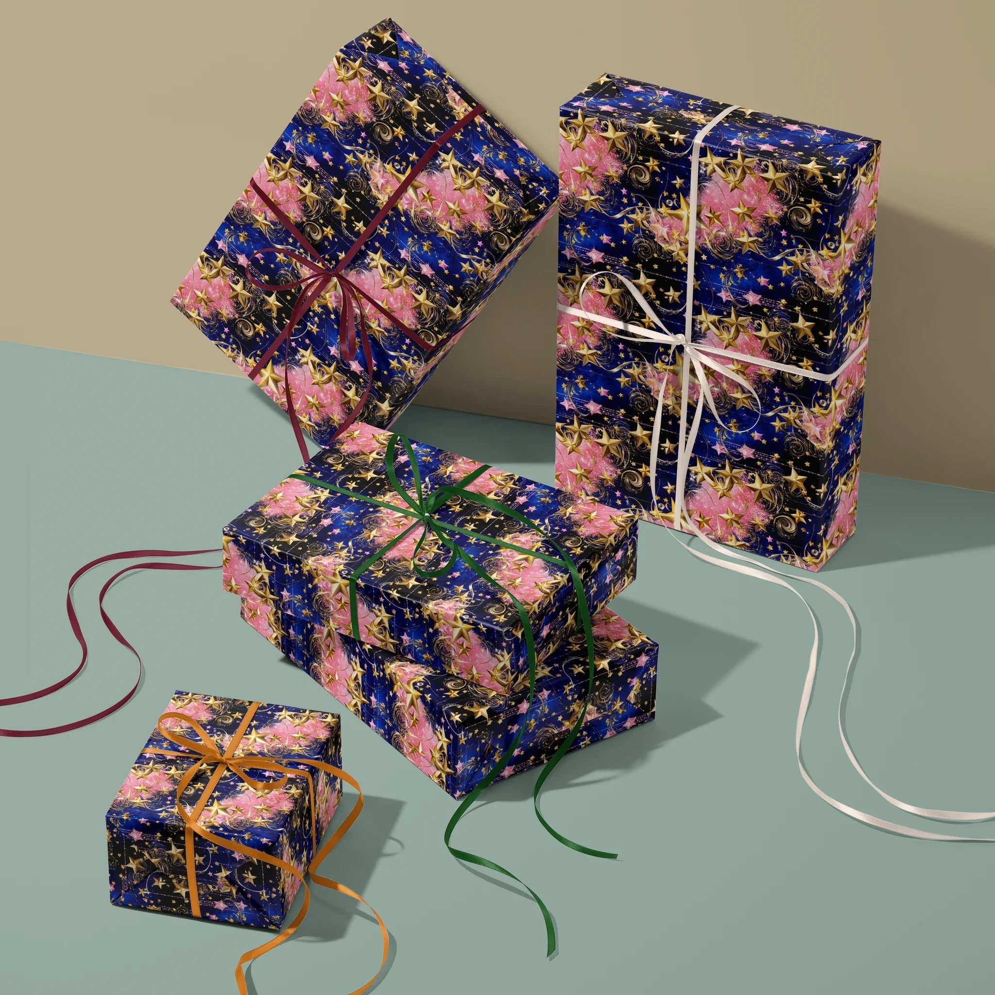Starstruck Surprise Gift Wrapping Paper