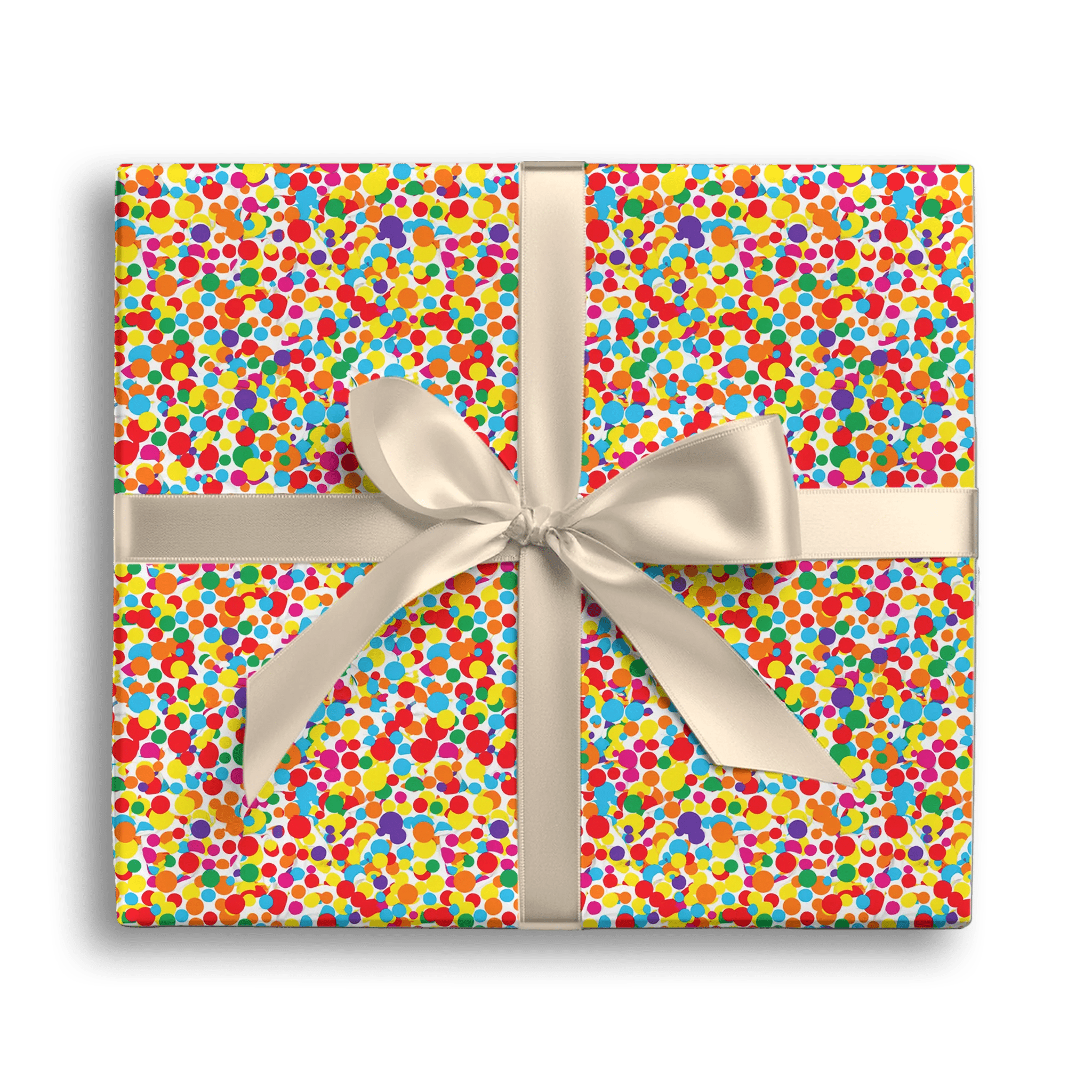 Confetti Countdown Gift Wrapping Paper