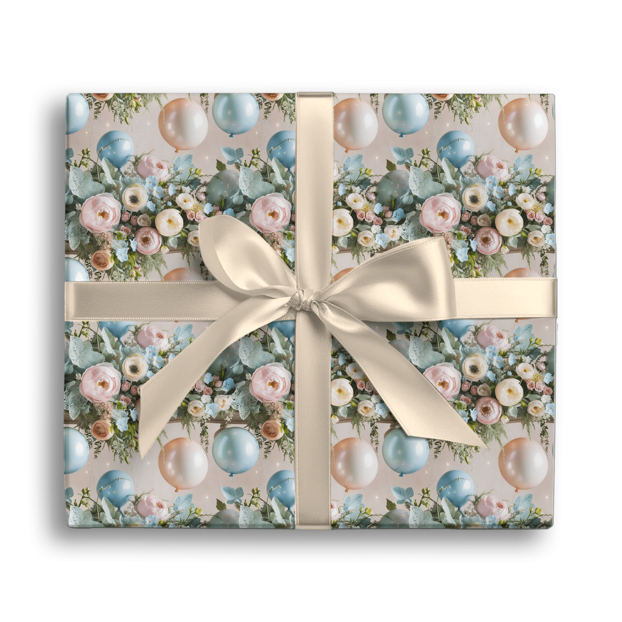 Balloon Bouquet Bash Gift Wrapping Paper