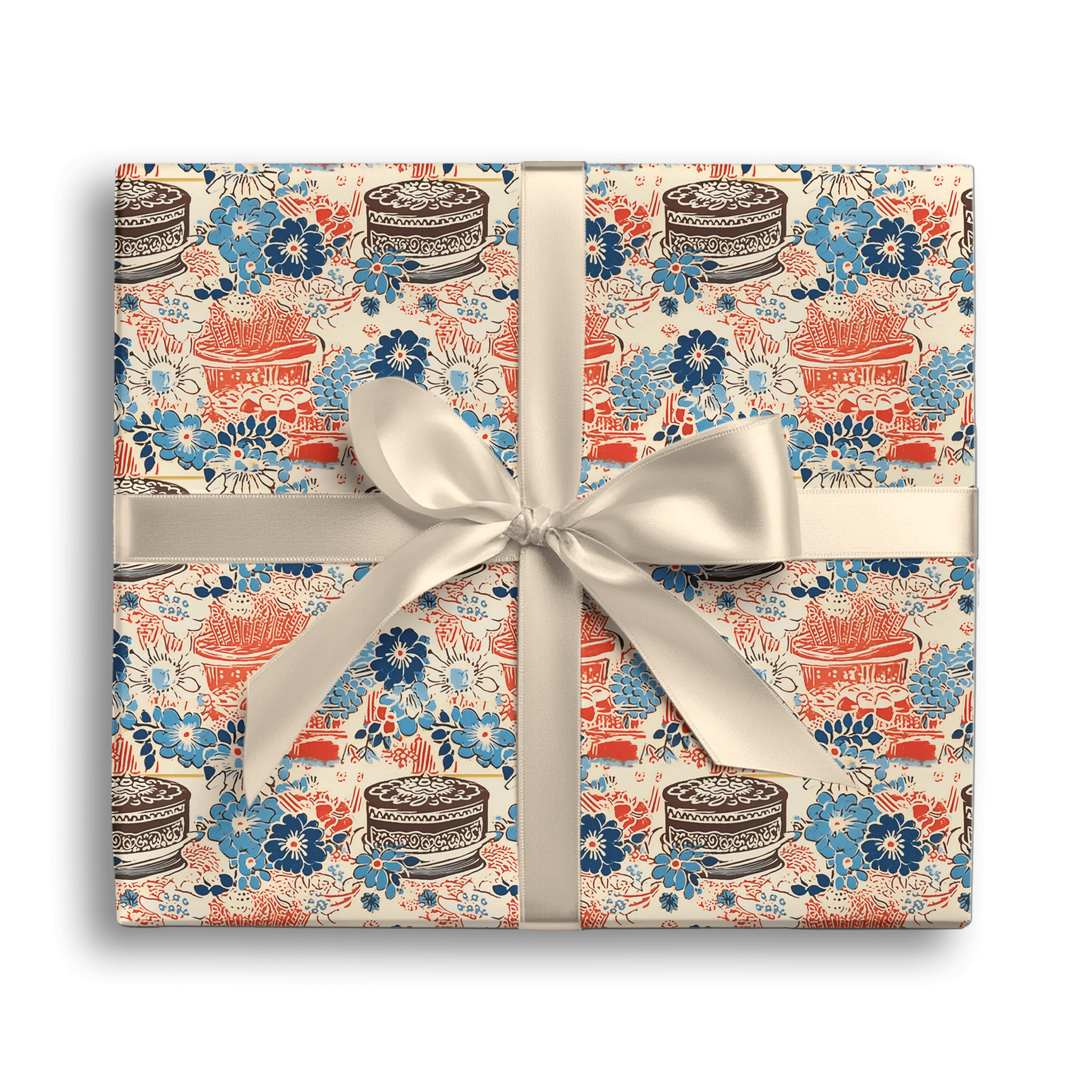 Cake Walk Gift Wrapping Paper