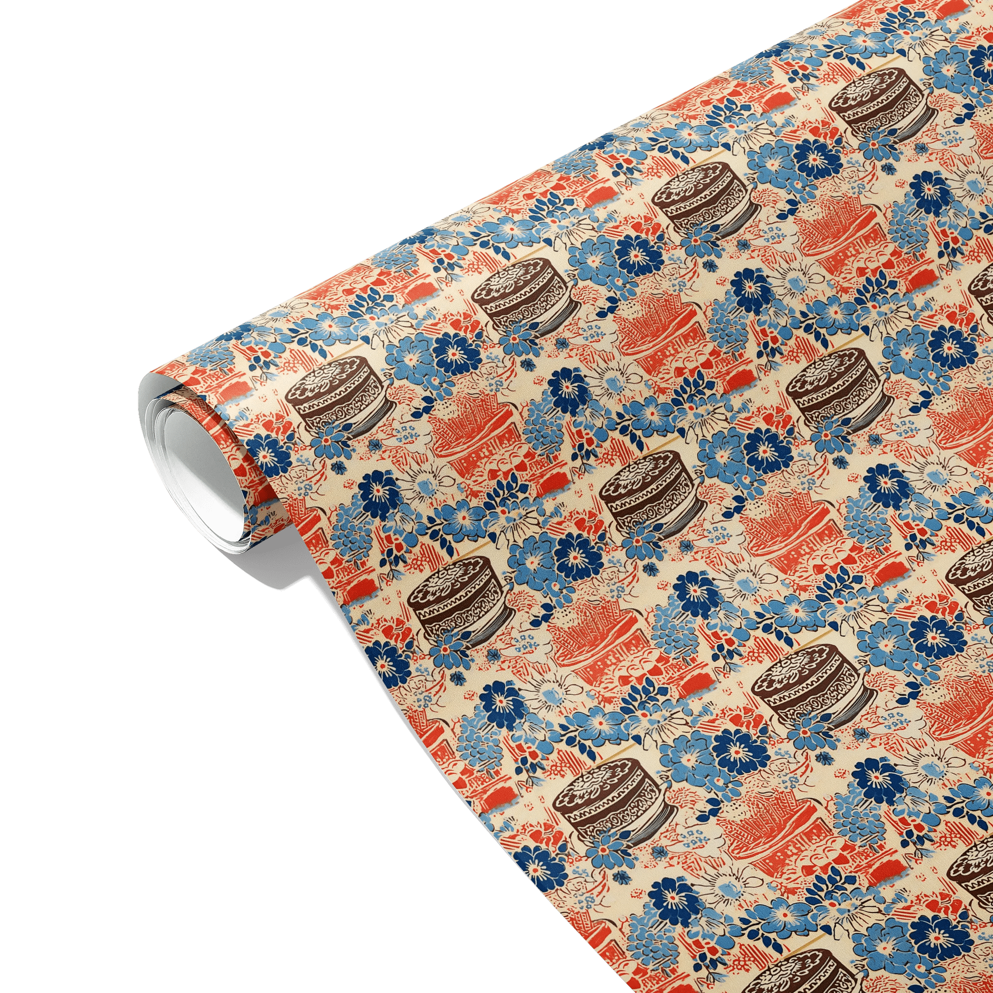 Cake Walk Gift Wrapping Paper