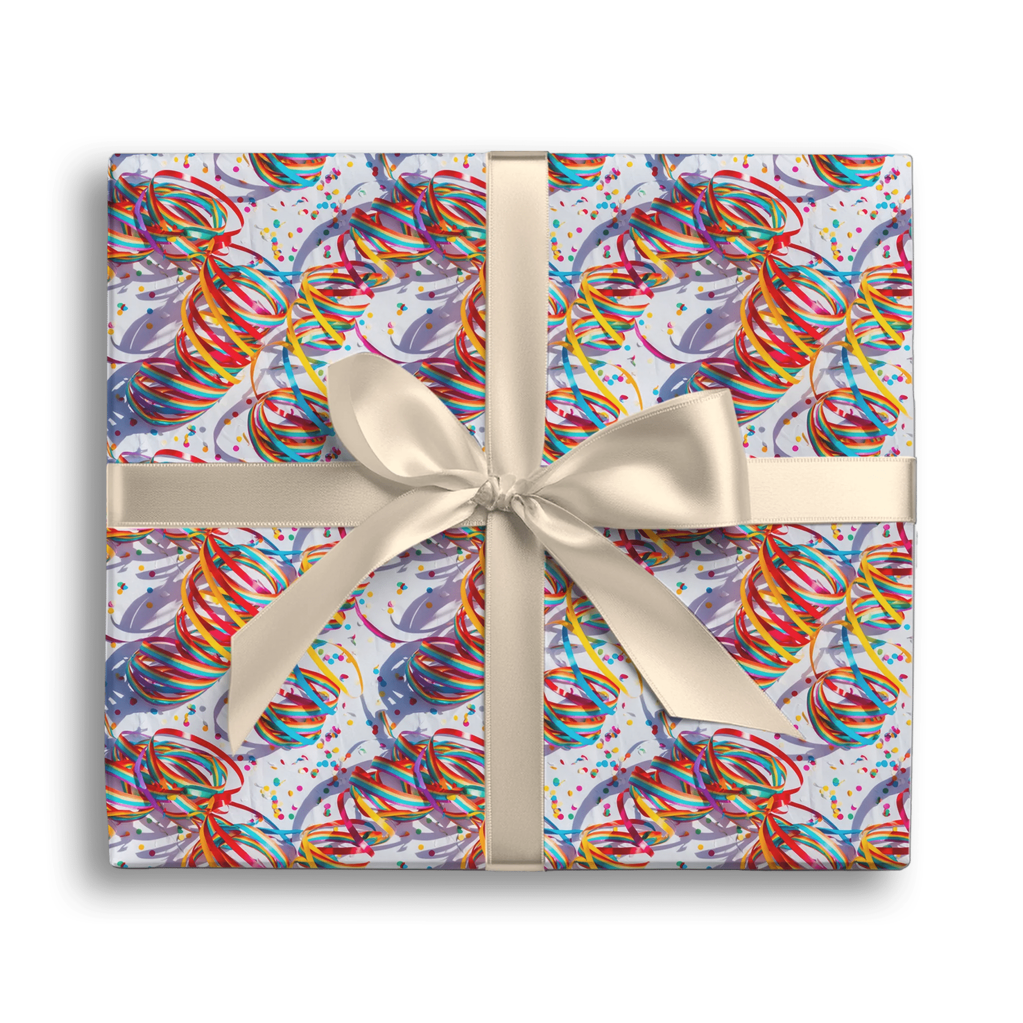 Ribbon Rerun Gift Wrapping Paper