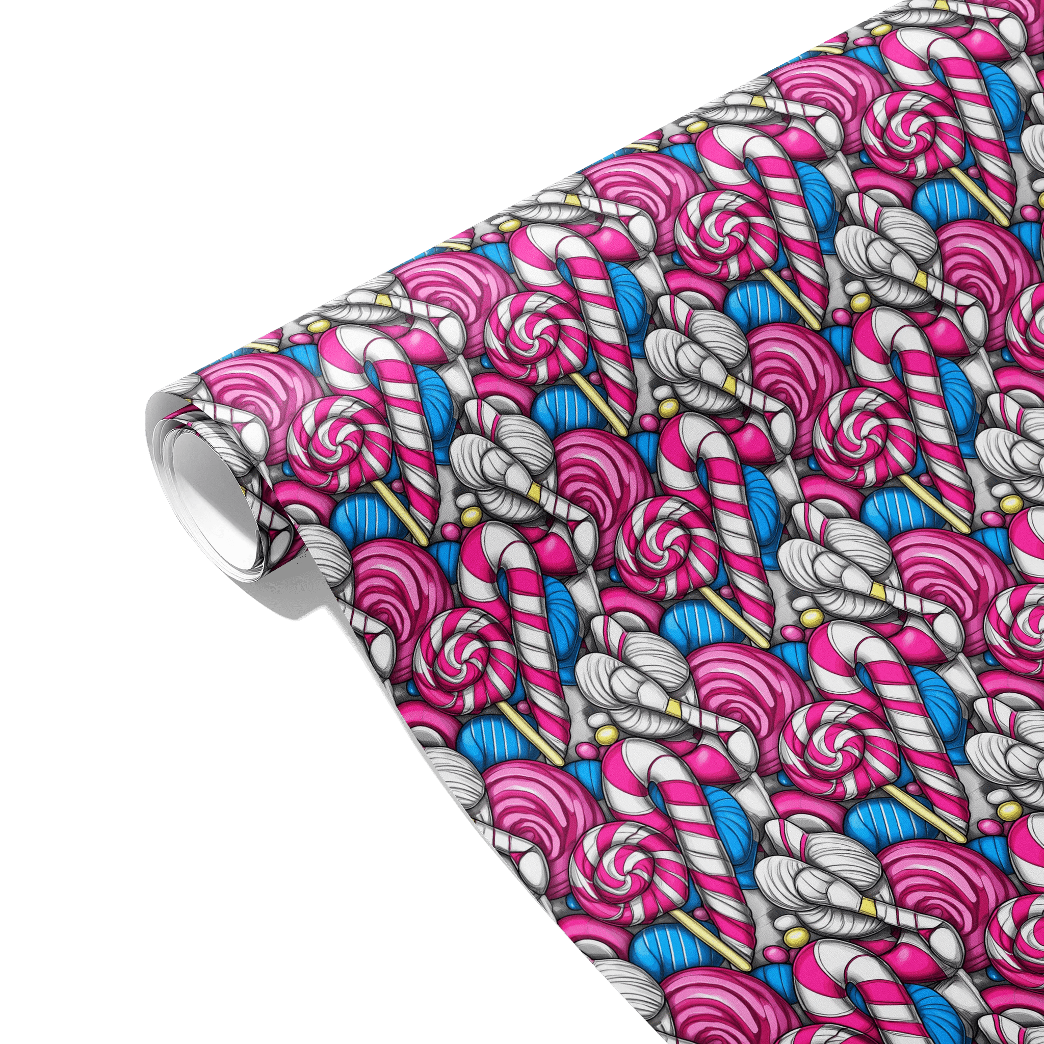 Happy Unwrapping Gift Wrapping Paper