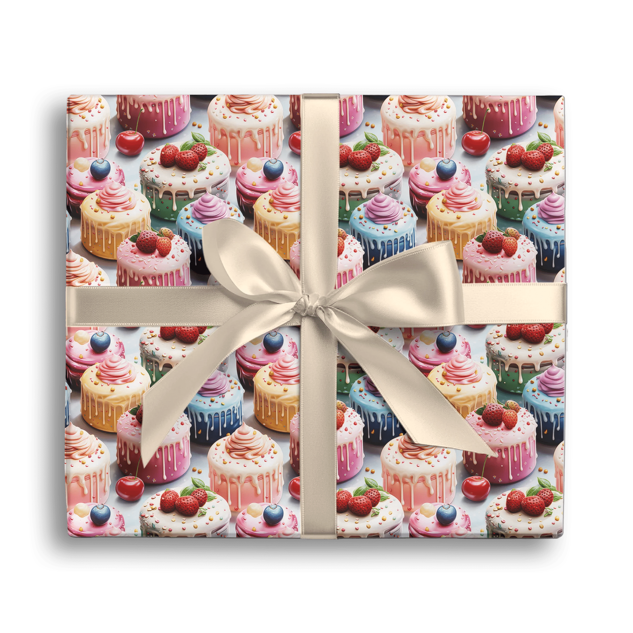 Frosted Wishes Gift Wrapping Paper
