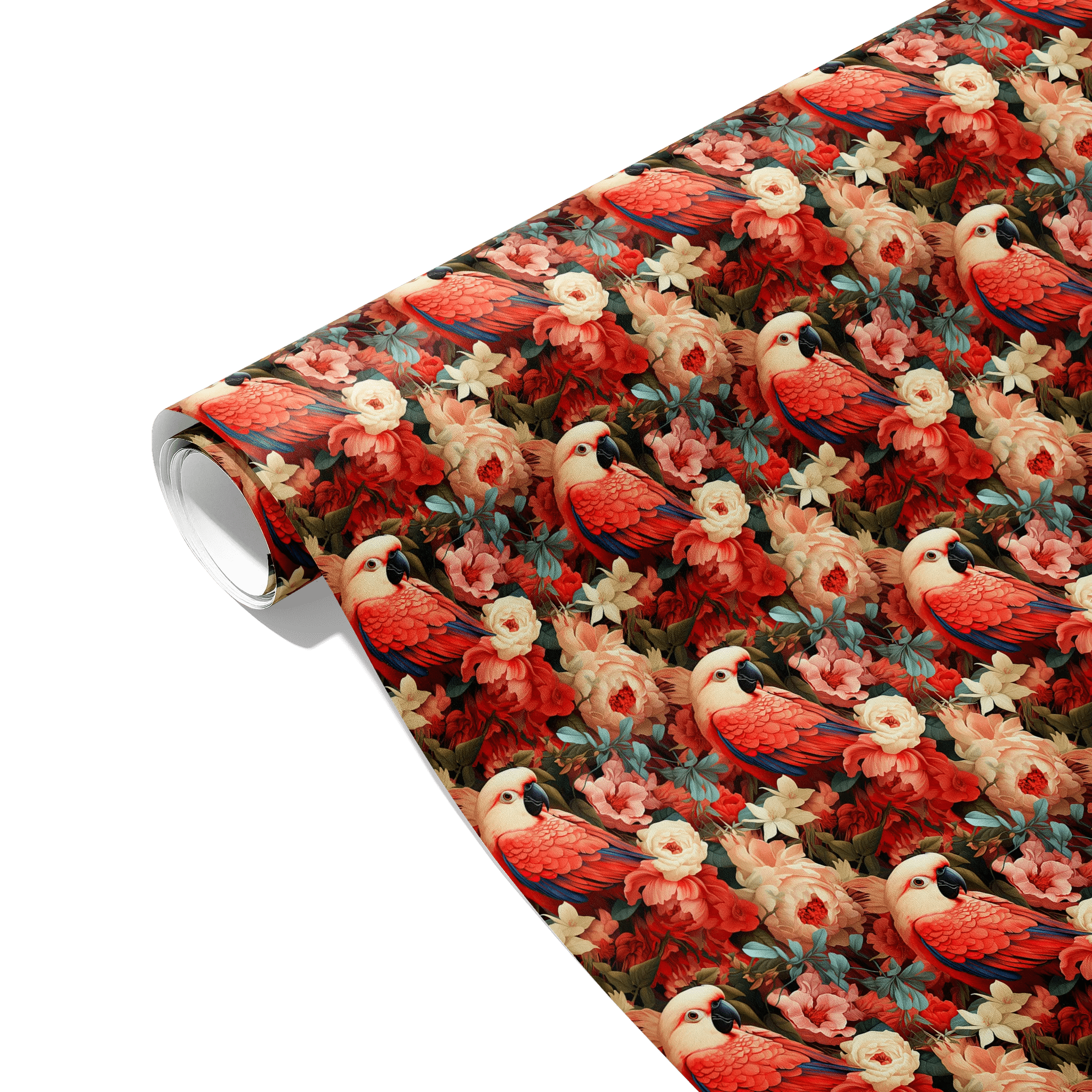 Vibrant Tropical Flair Gift Wrapping Paper