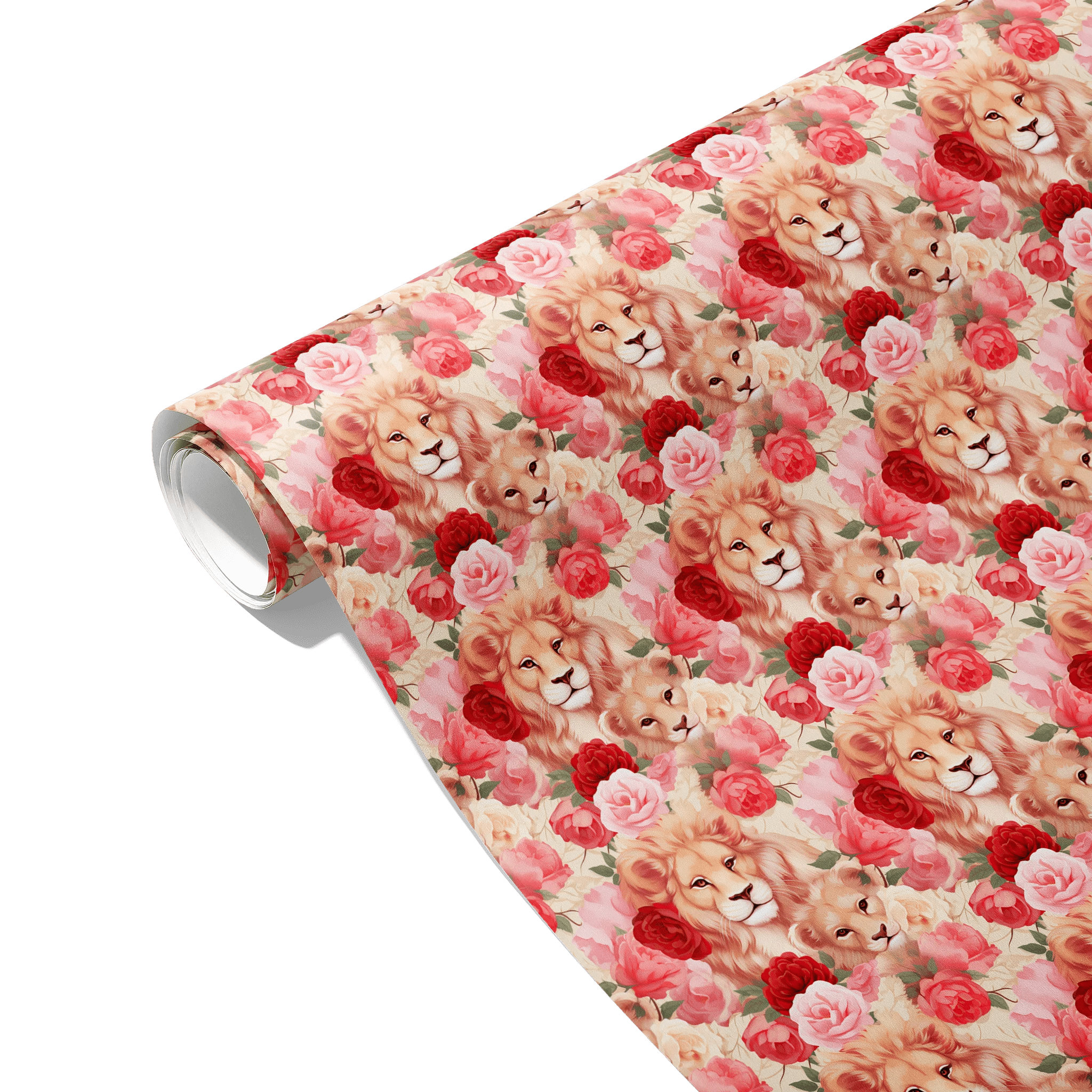 Majestic Rose Guardian Gift Wrapping Paper