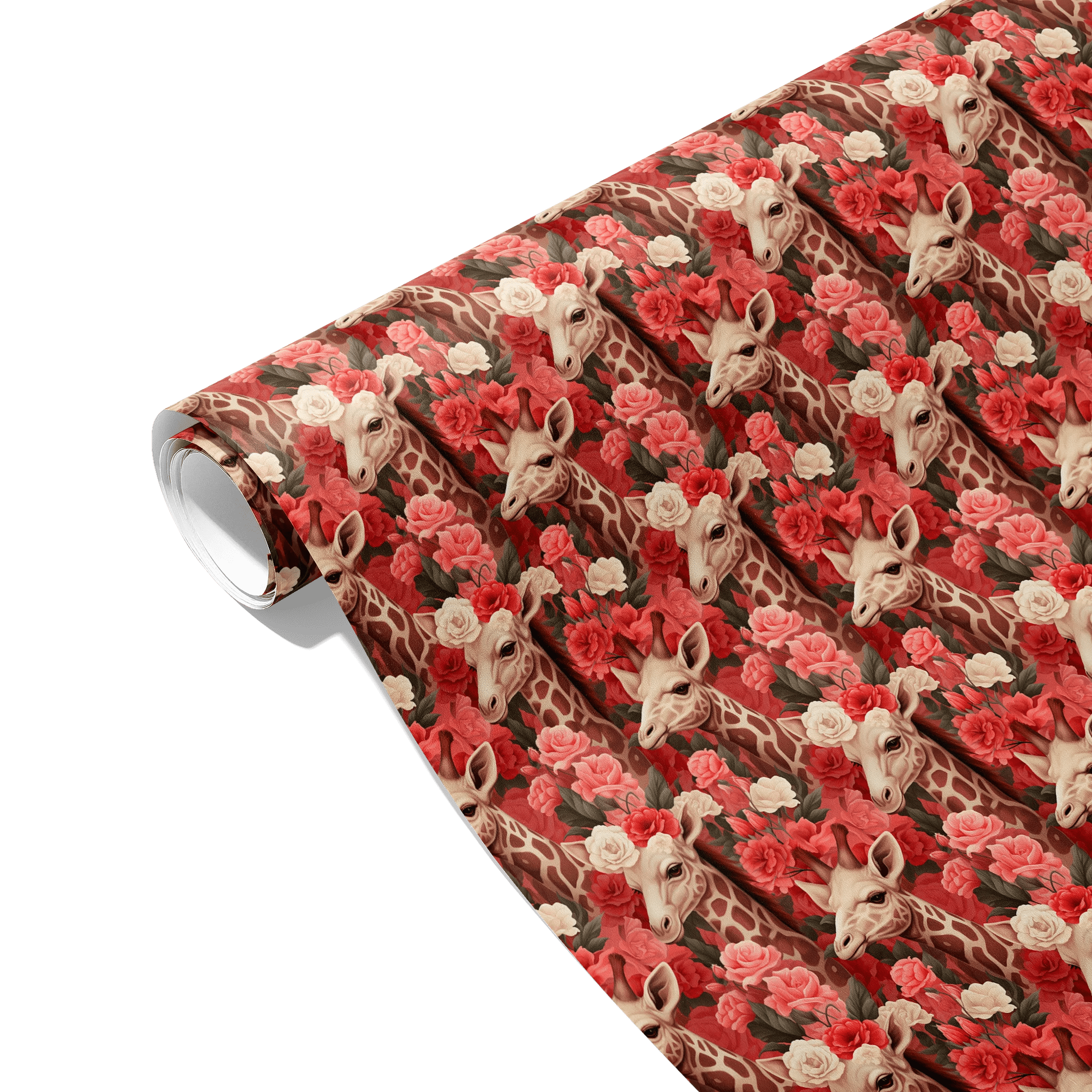 Towering Rose Beauty Gift Wrapping Paper