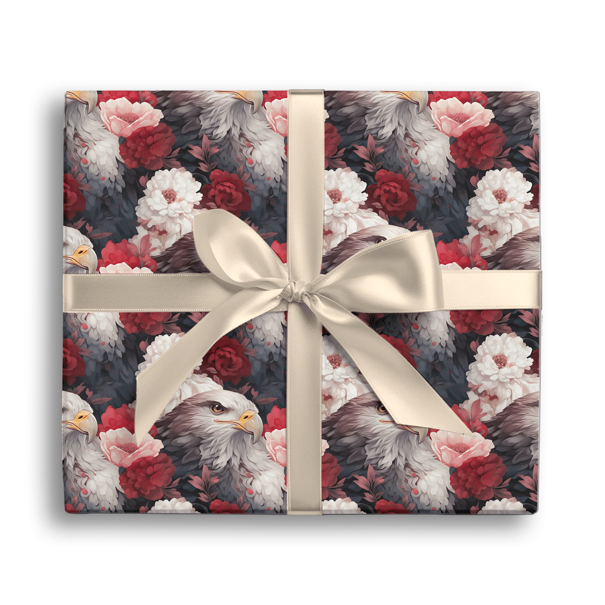 Patriotic Bloom Aura Gift Wrapping Paper