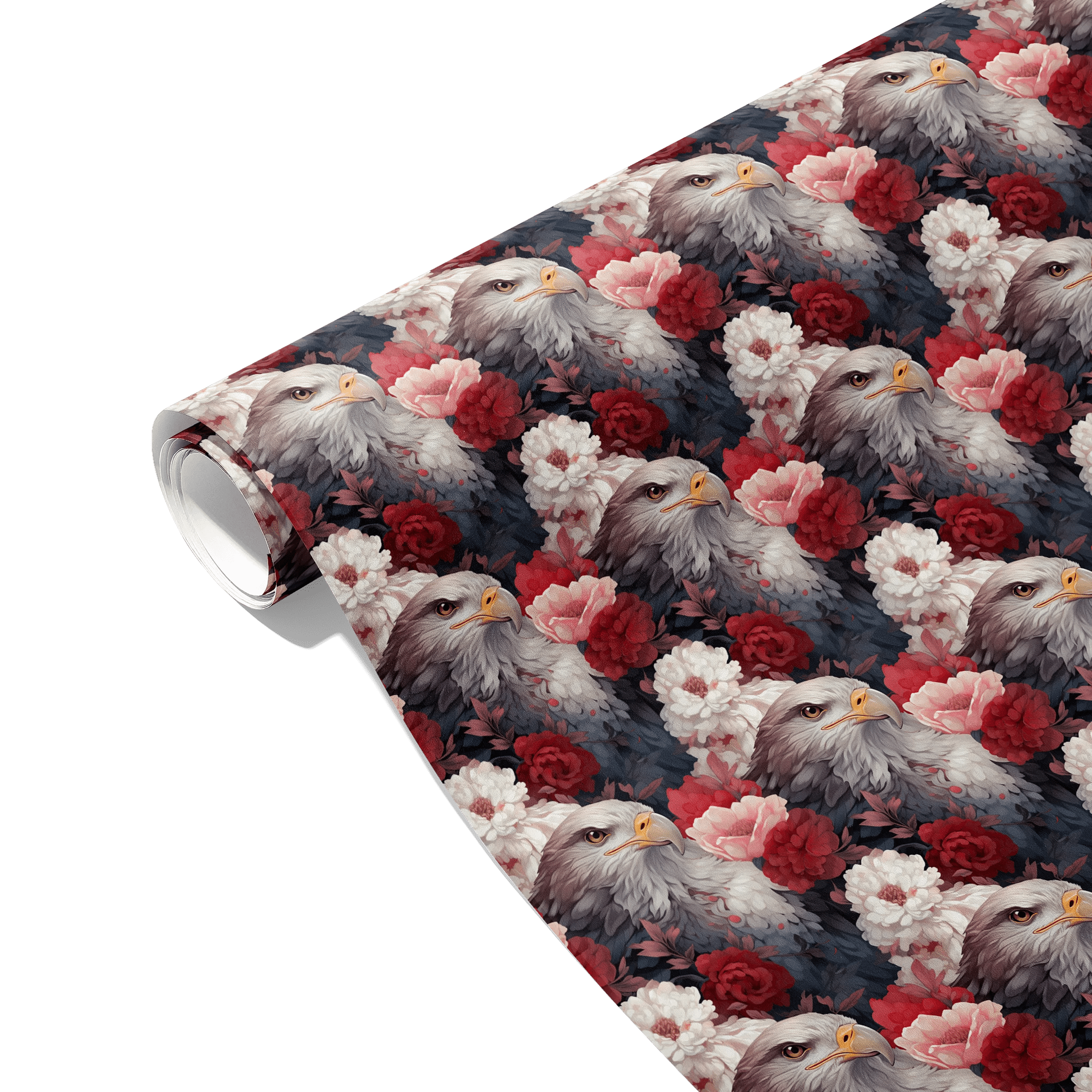 Patriotic Bloom Aura Gift Wrapping Paper