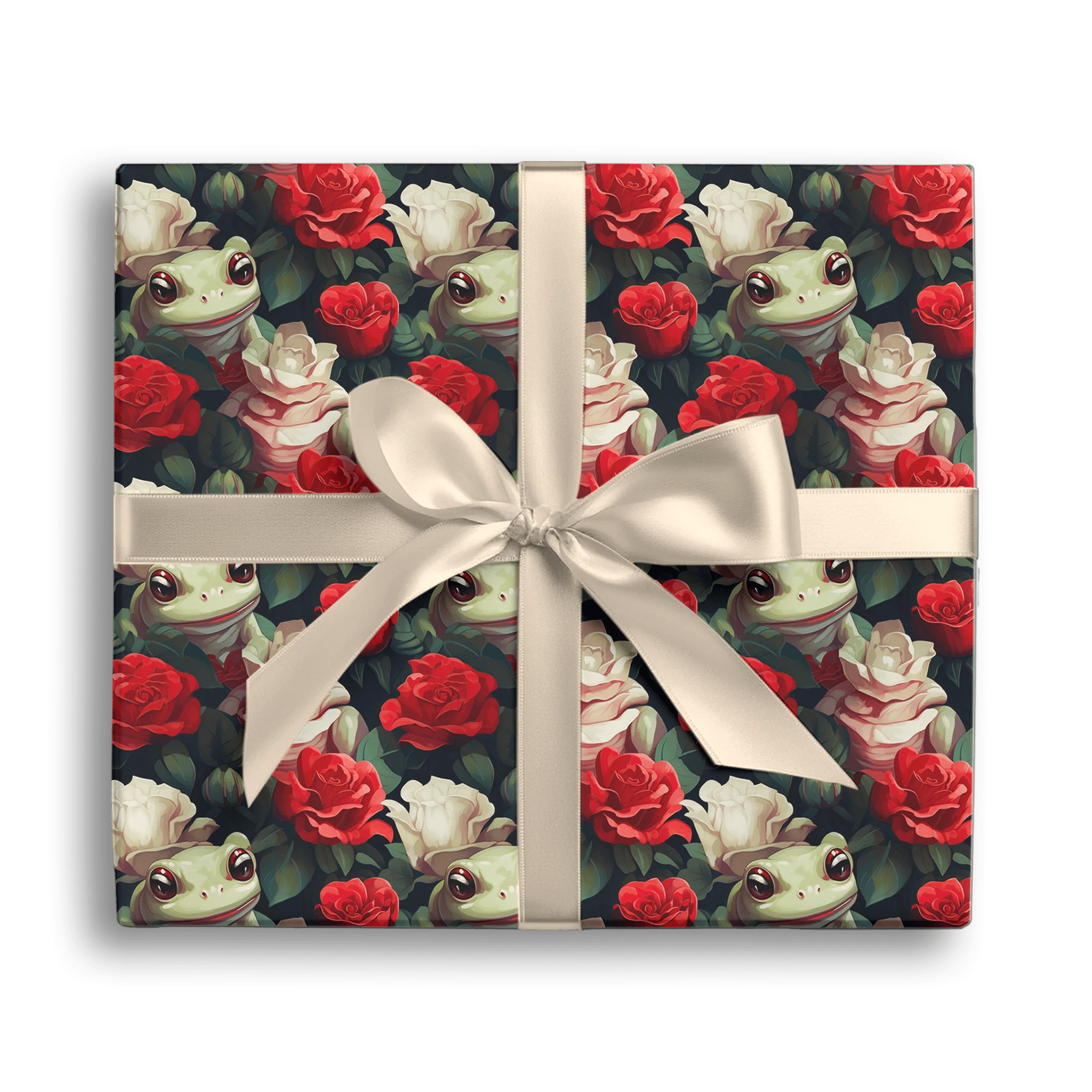 Playful Pond Blooms Gift Wrapping Paper