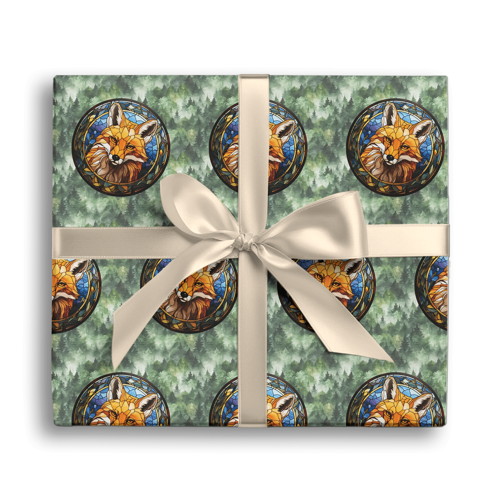Graceful Forest Predator Gift Wrapping Paper