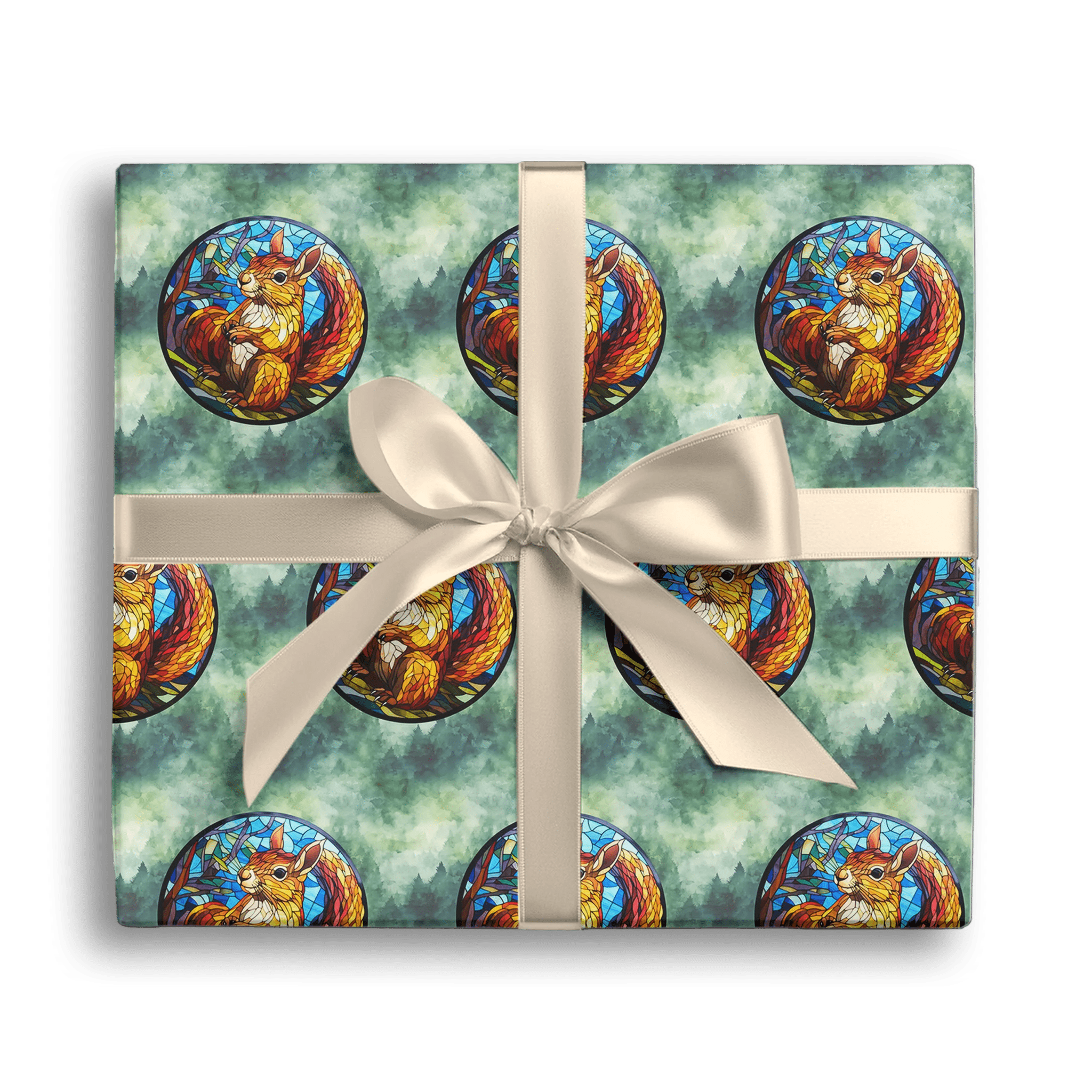 Playful Forest Dweller Gift Wrapping Paper