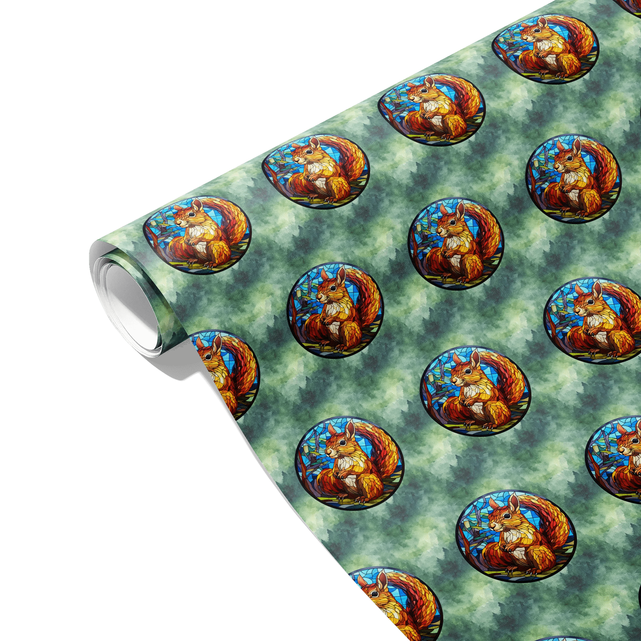 Playful Forest Dweller Gift Wrapping Paper