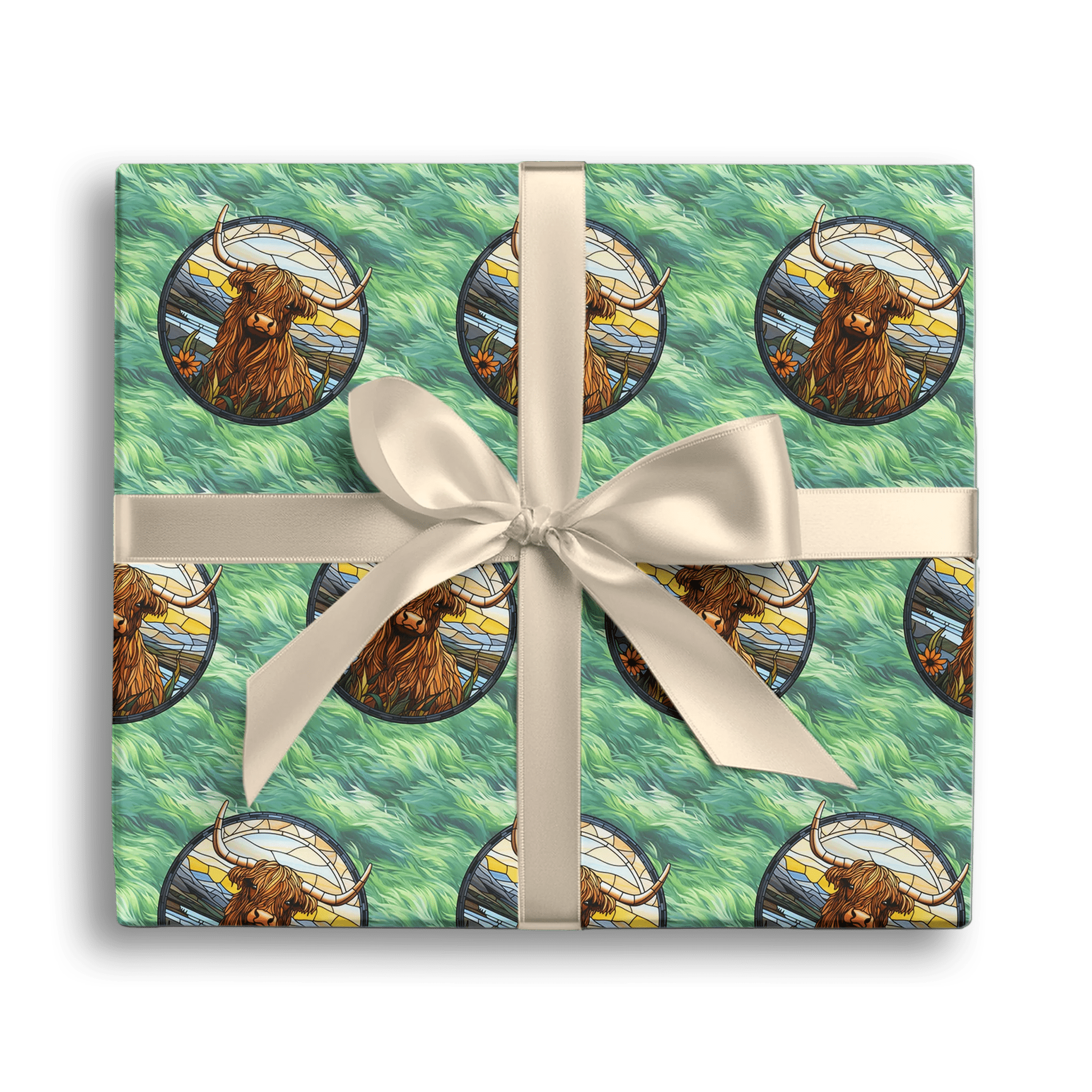Majestic Countryside Icon Gift Wrapping Paper