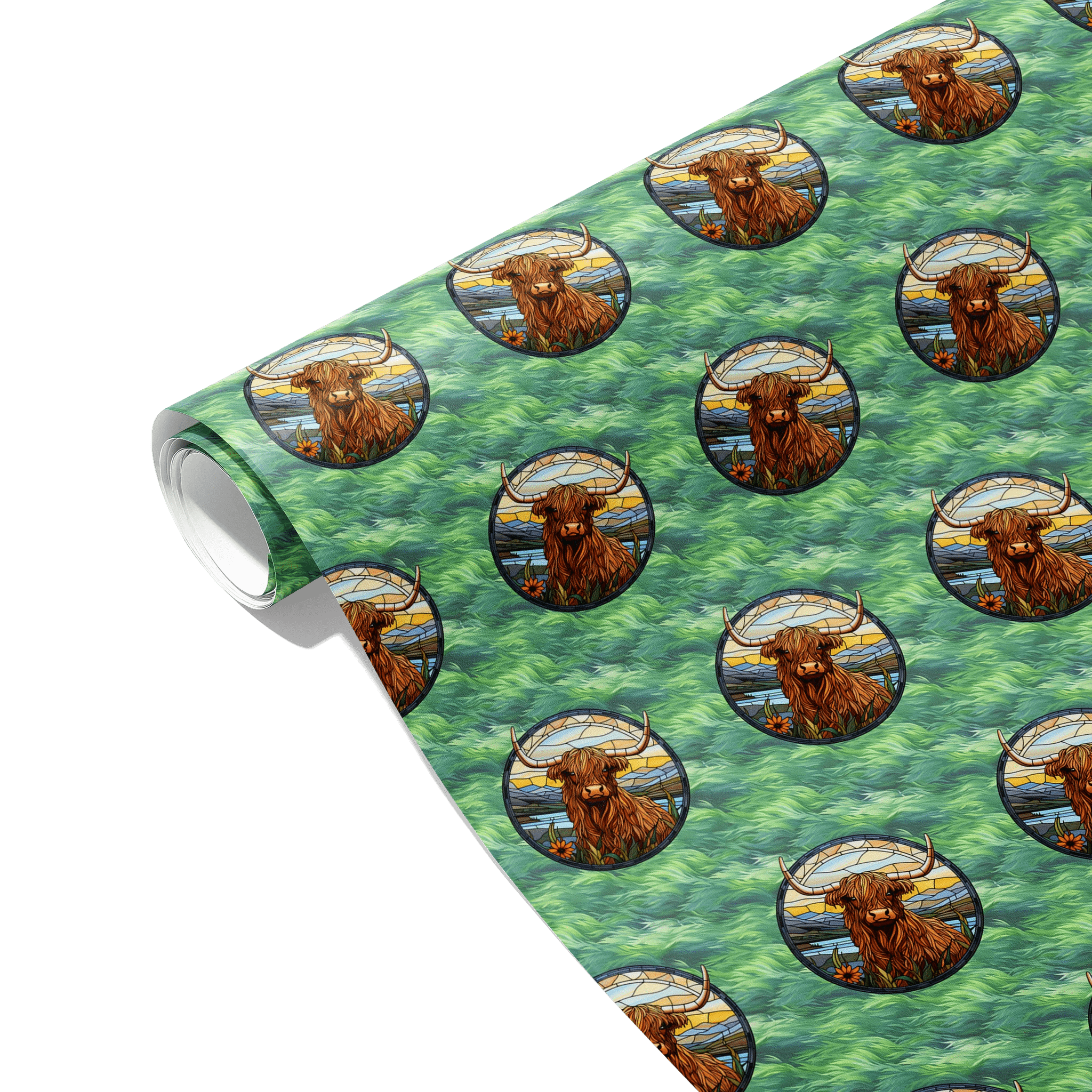 Majestic Countryside Icon Gift Wrapping Paper