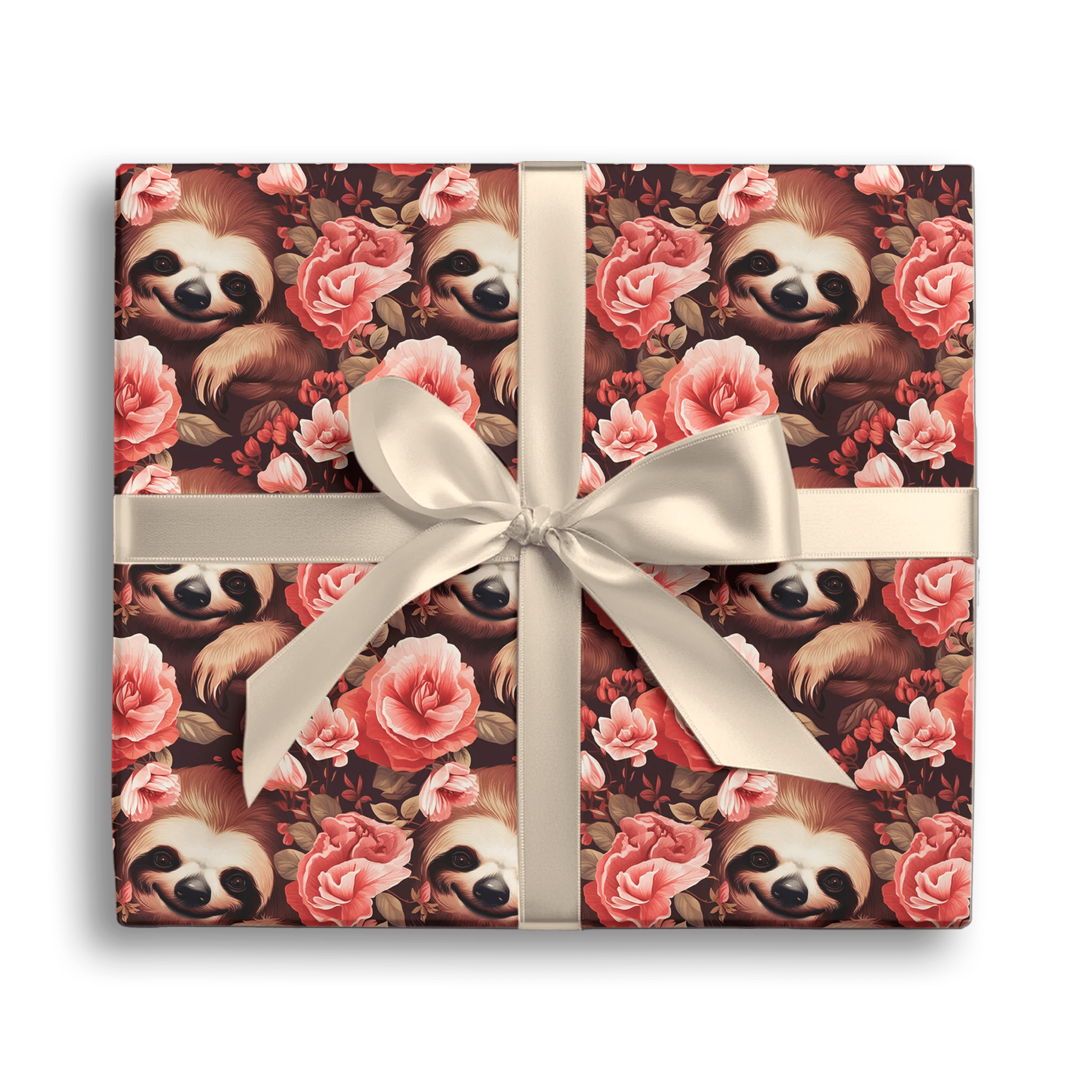 Lazy Garden Charm Gift Wrapping Paper