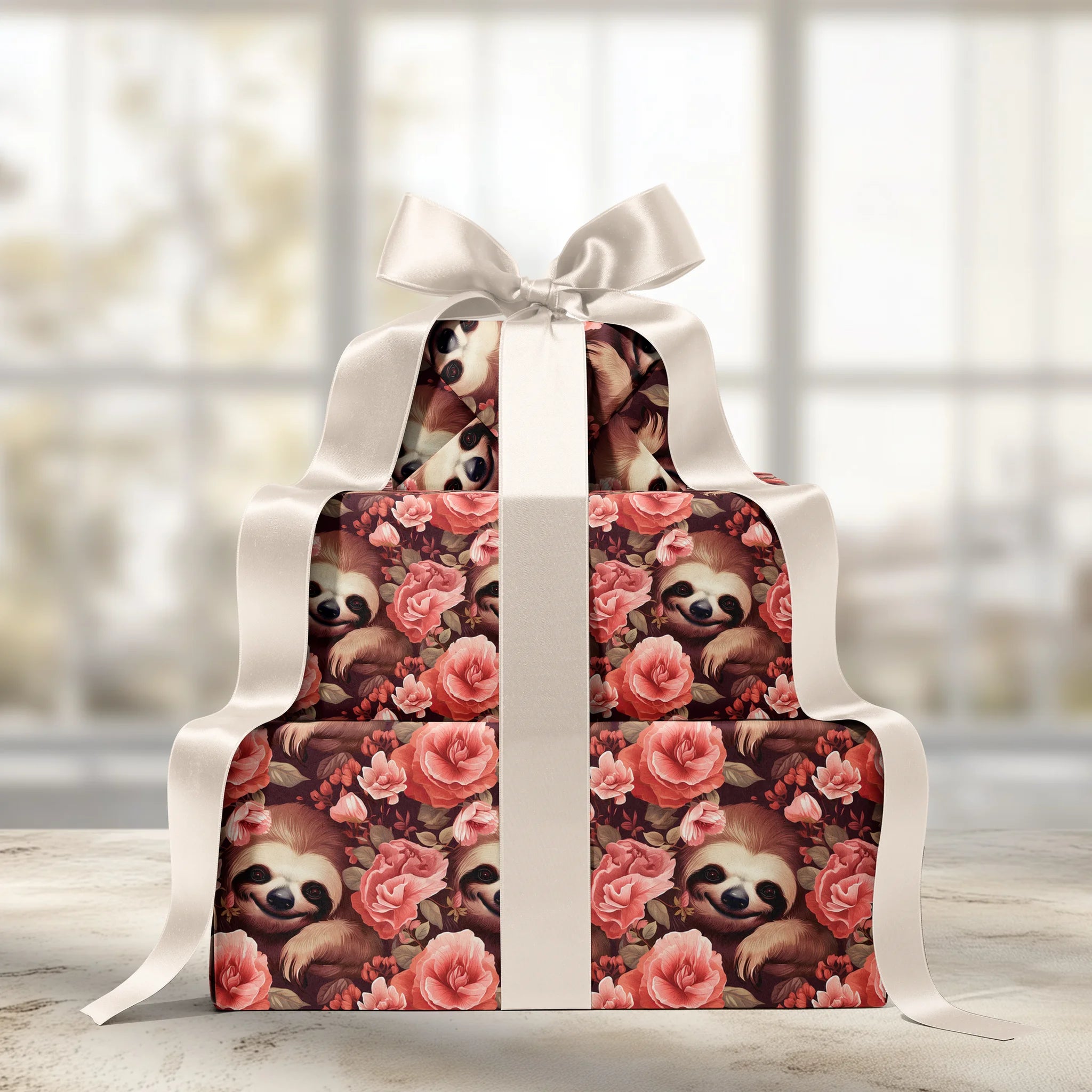 Lazy Garden Charm Gift Wrapping Paper