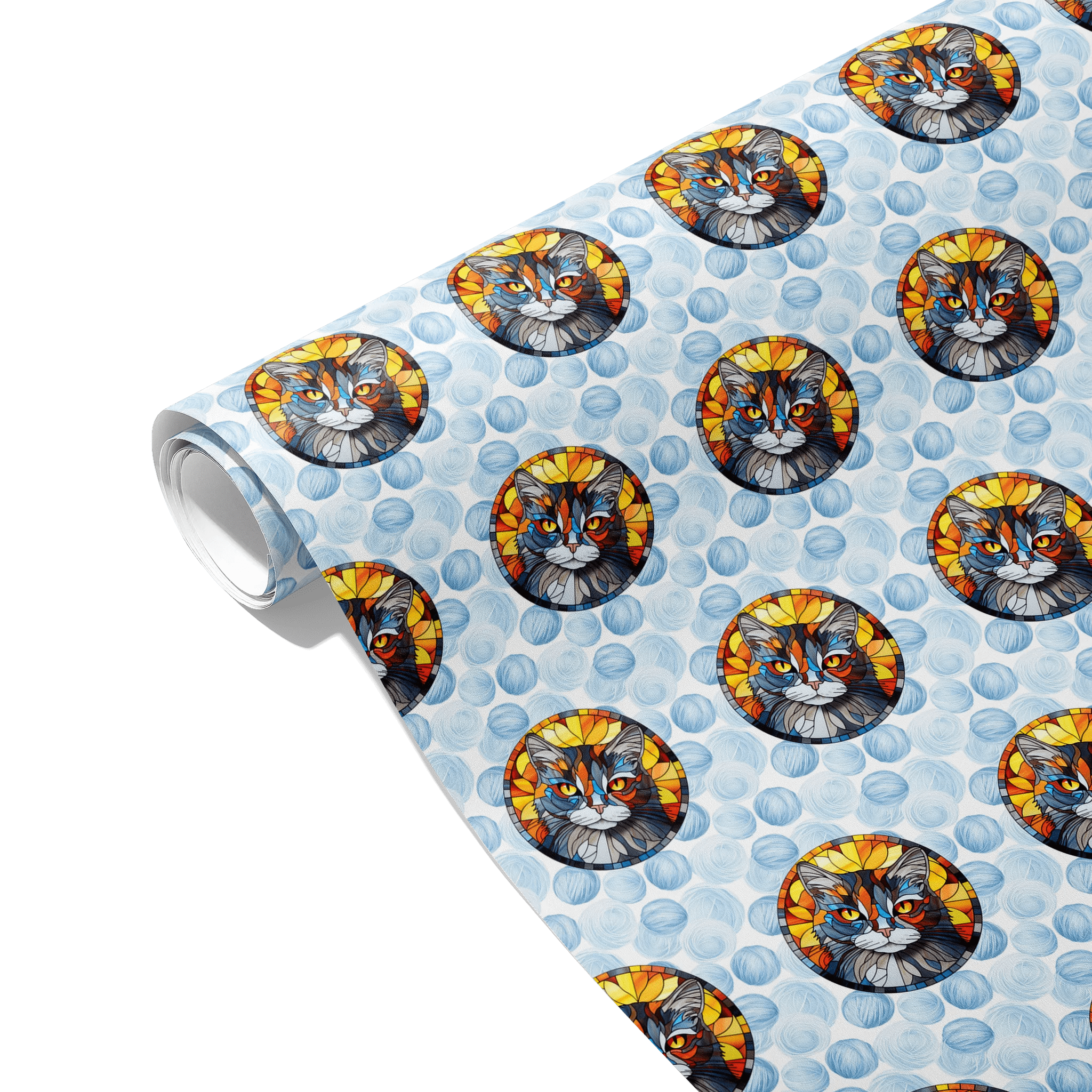 Peaceful Yet Alert Gift Wrapping Paper