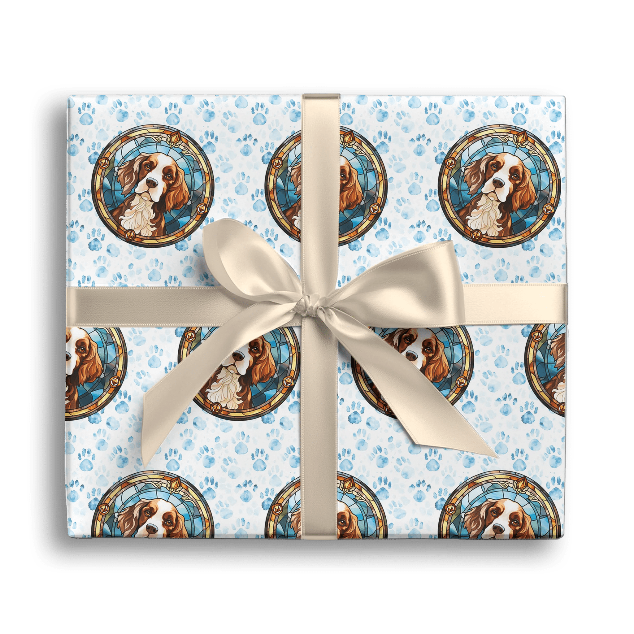 Gentle And Caring Gift Wrapping Paper