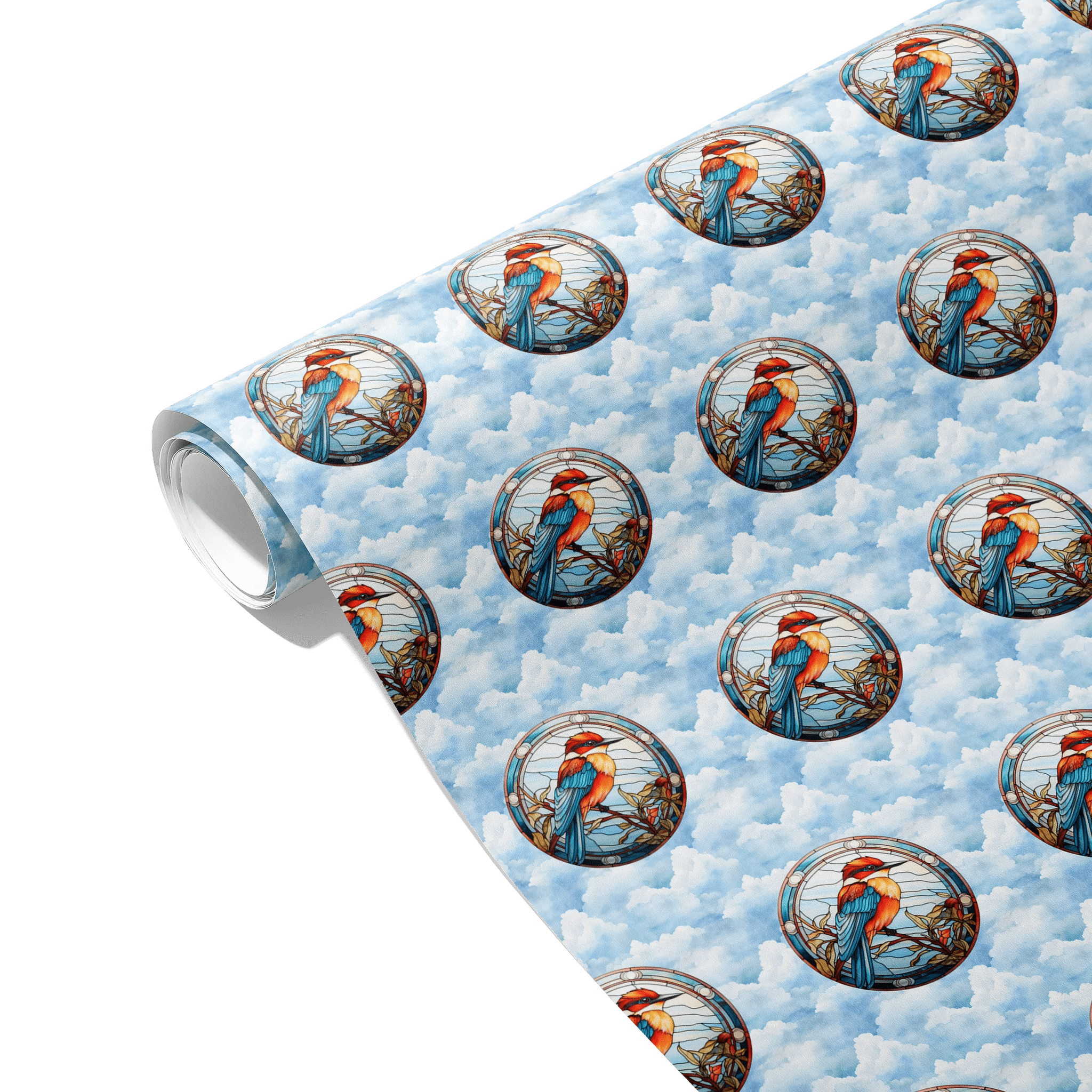 Flash Of Vibrant Feathers Gift Wrapping Paper