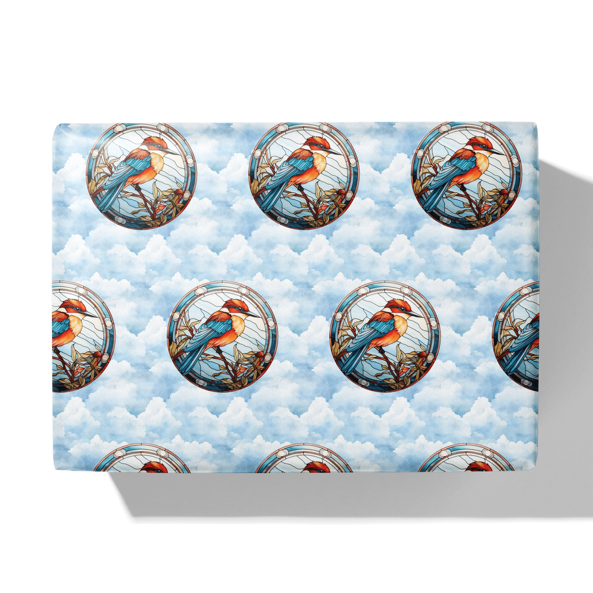 Flash Of Vibrant Feathers Gift Wrapping Paper