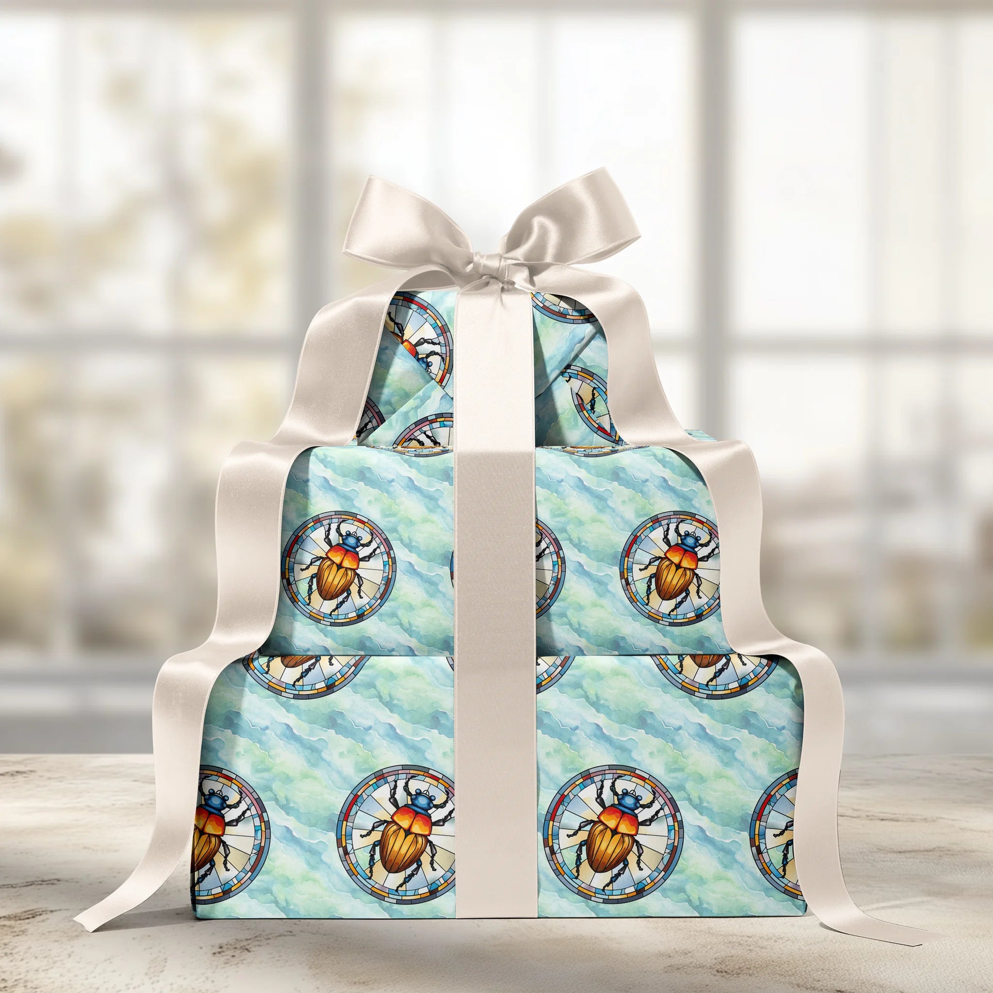 Tiny Natural Engineer Gift Wrapping Paper