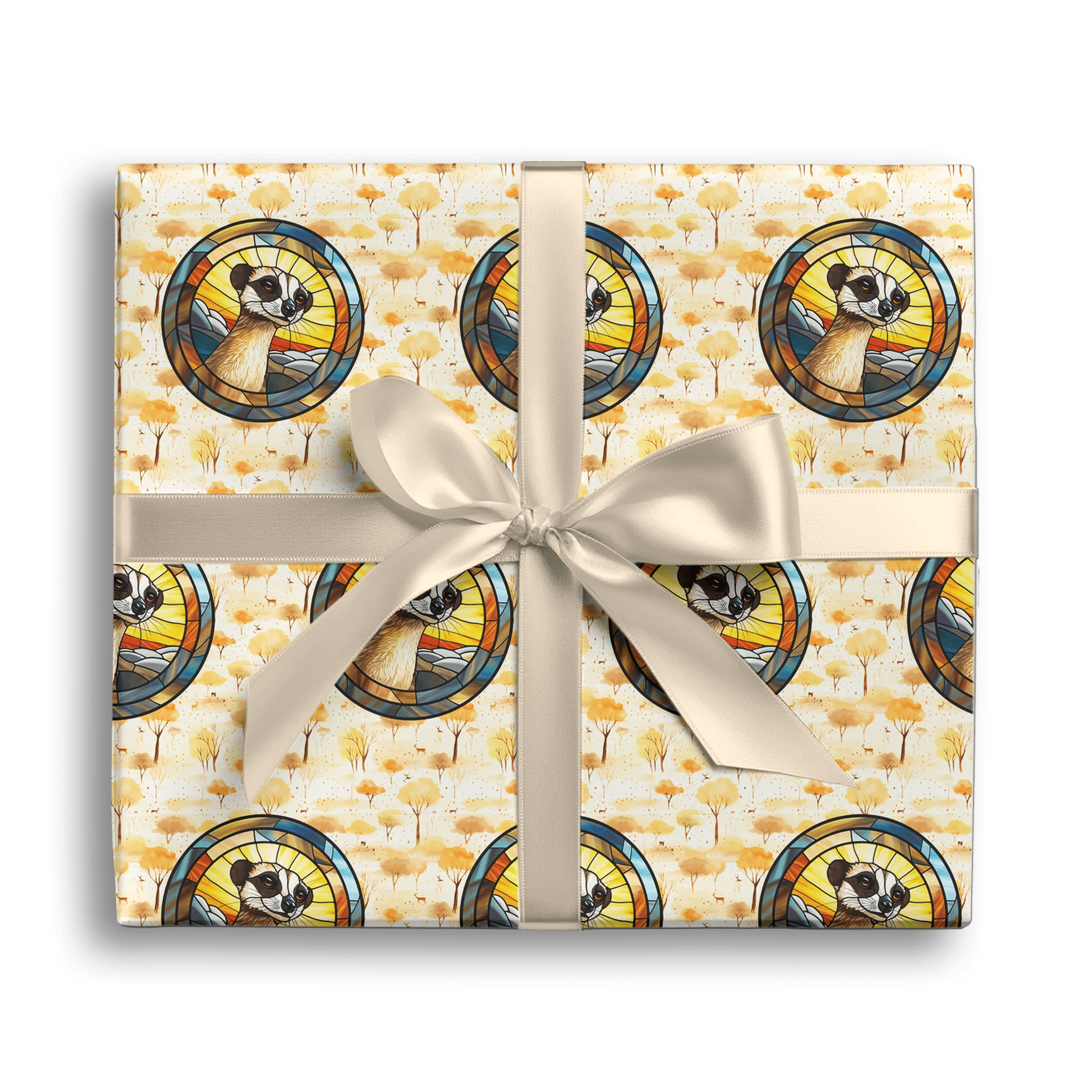 Curious Sunlit Gaze Gift Wrapping Paper