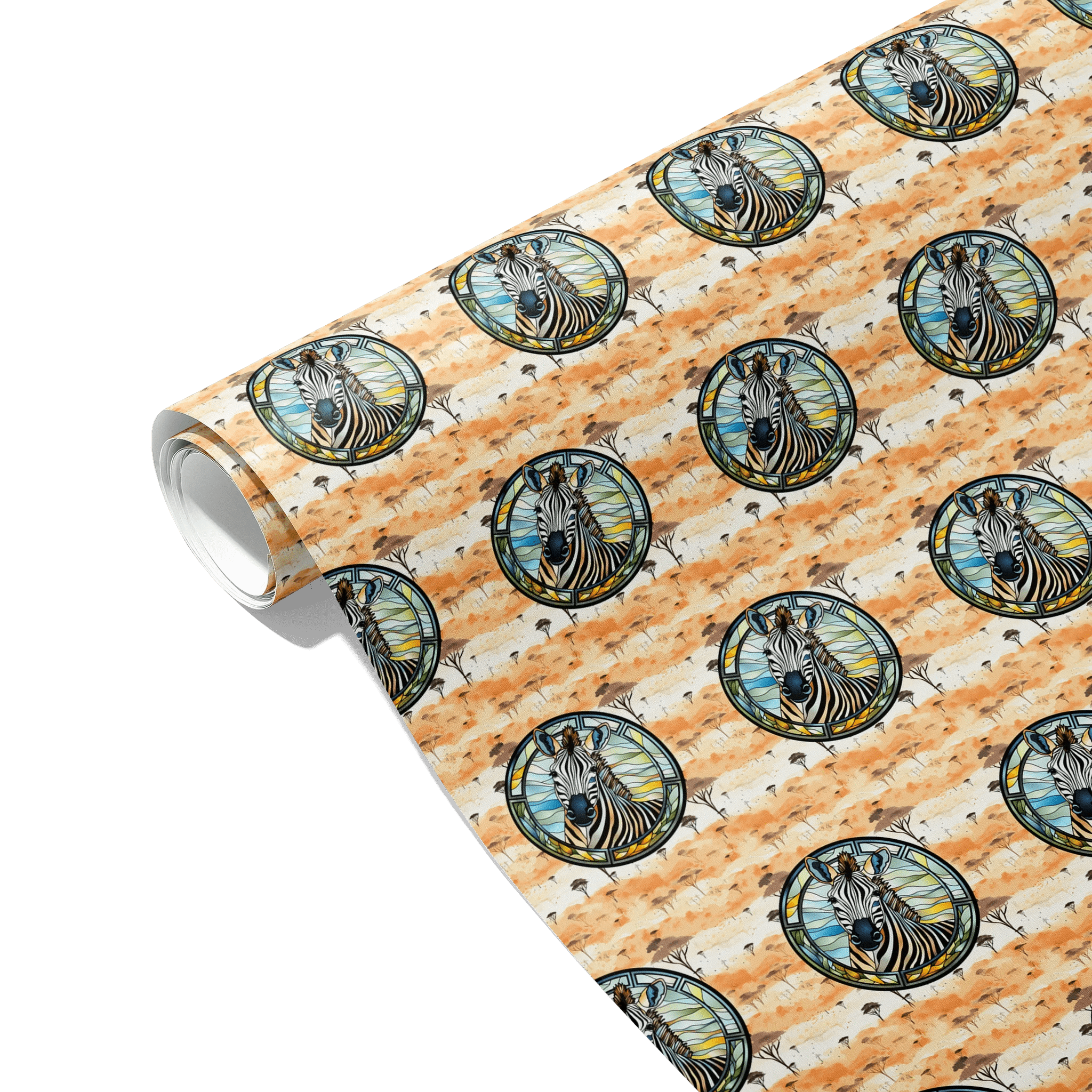 Striped Savanna Beauty Gift Wrapping Paper